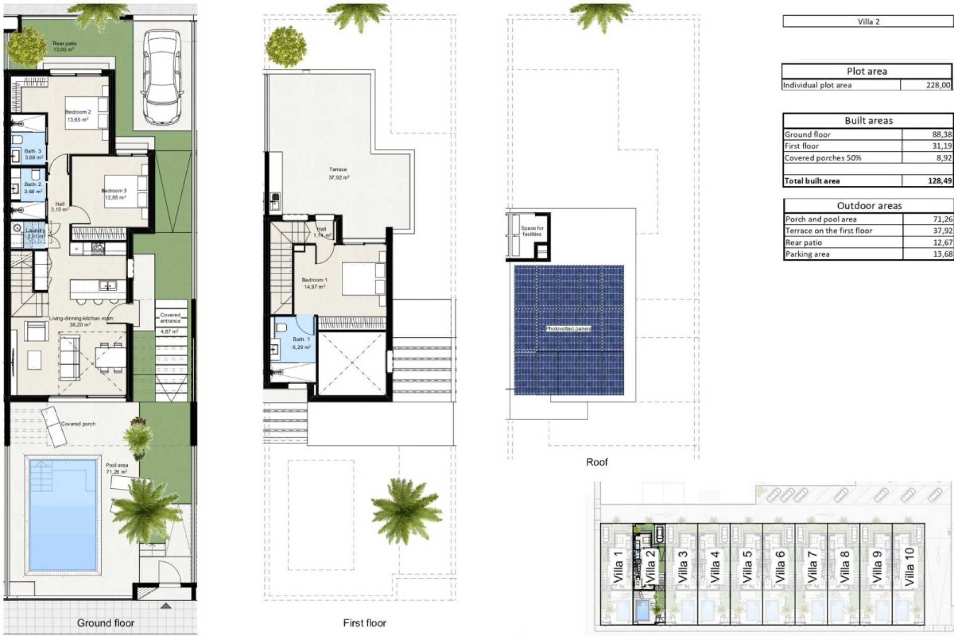 Nieuwbouw - Villas - Los Nietos - 30383