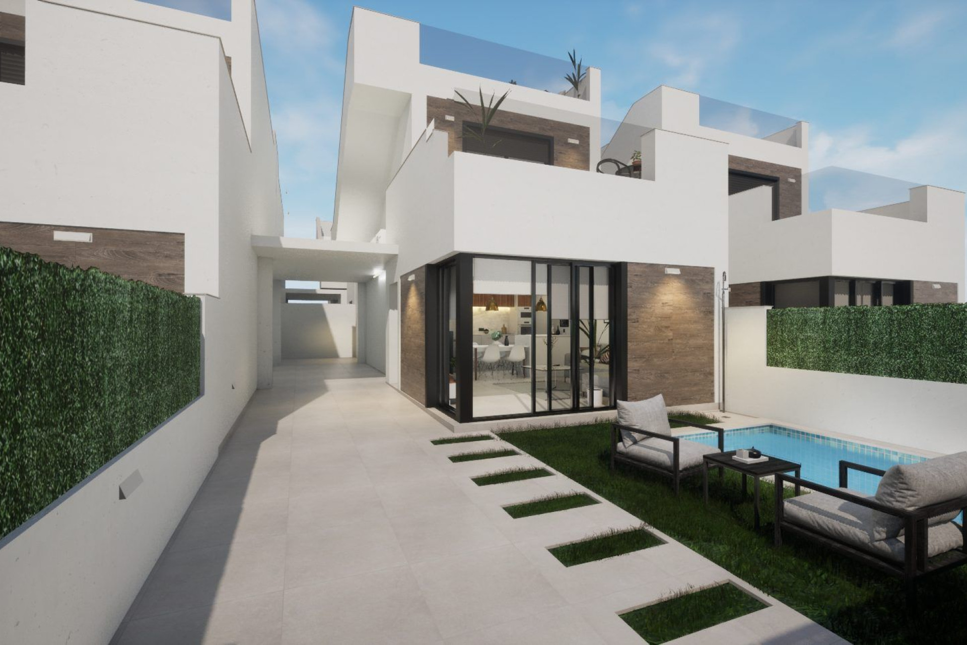 Nieuwbouw - Vrijstaande Villa - Los Alcázares