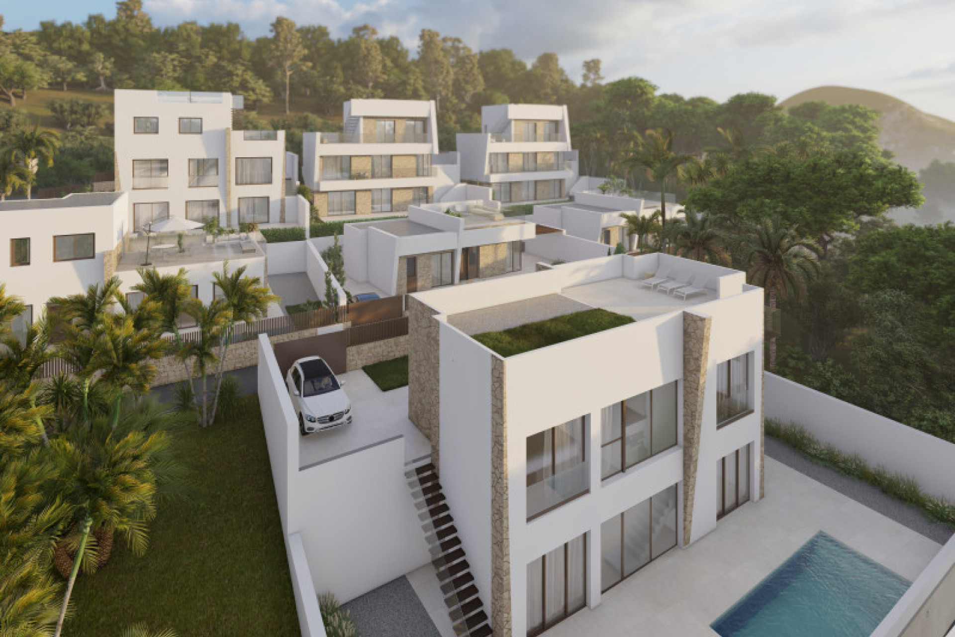 Nieuwbouw - Vrijstaande woning - Finestrat - 03509