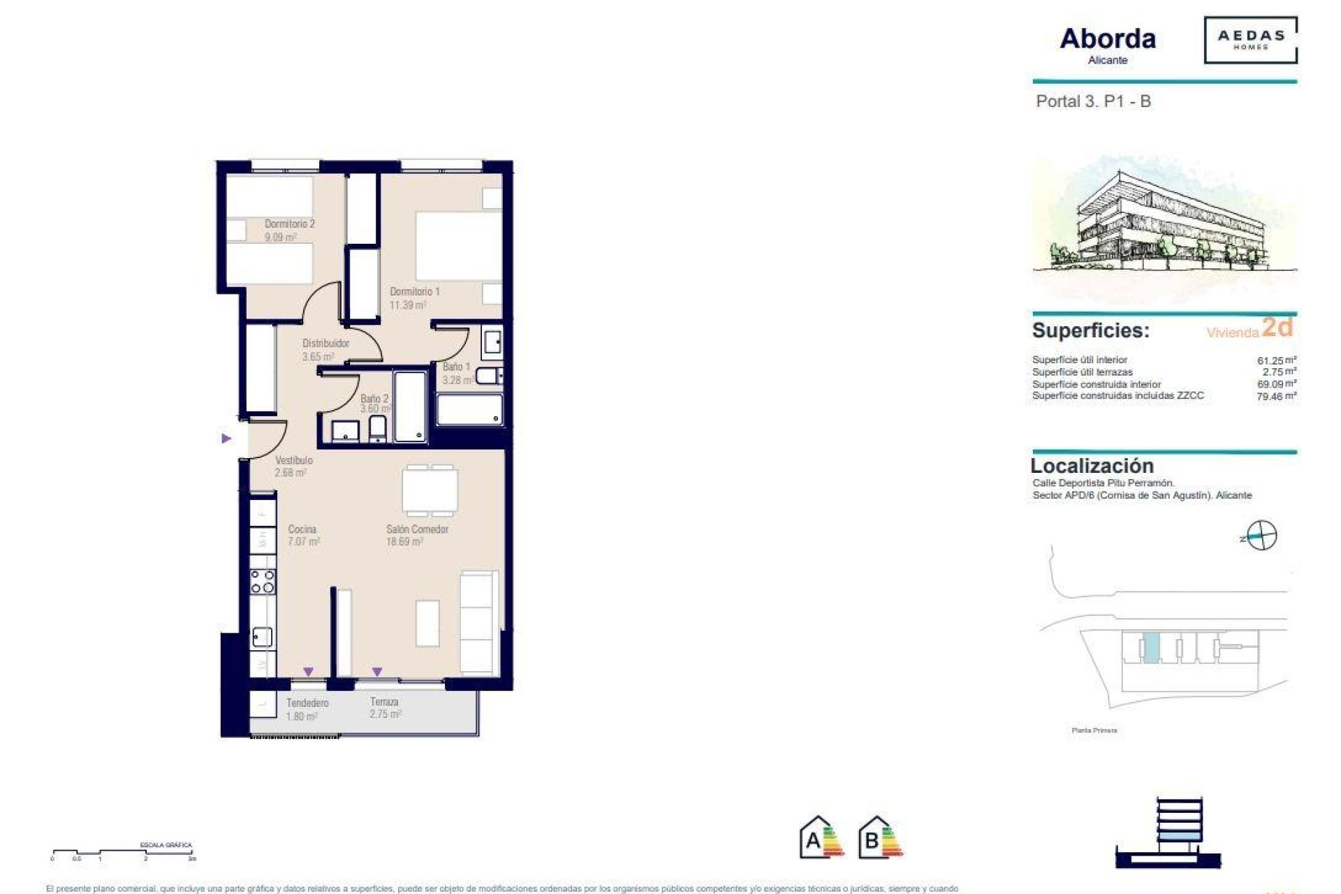 Nouvelle construction - Appartement - Alicante - Pau II