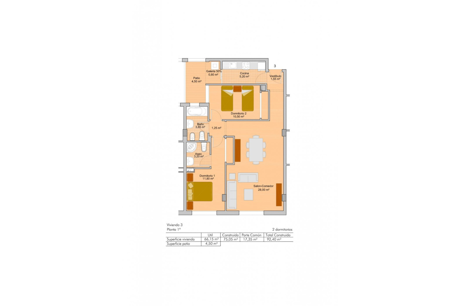 Nouvelle construction - Appartement - San Miguel de Salinas - San Miguel Salinas