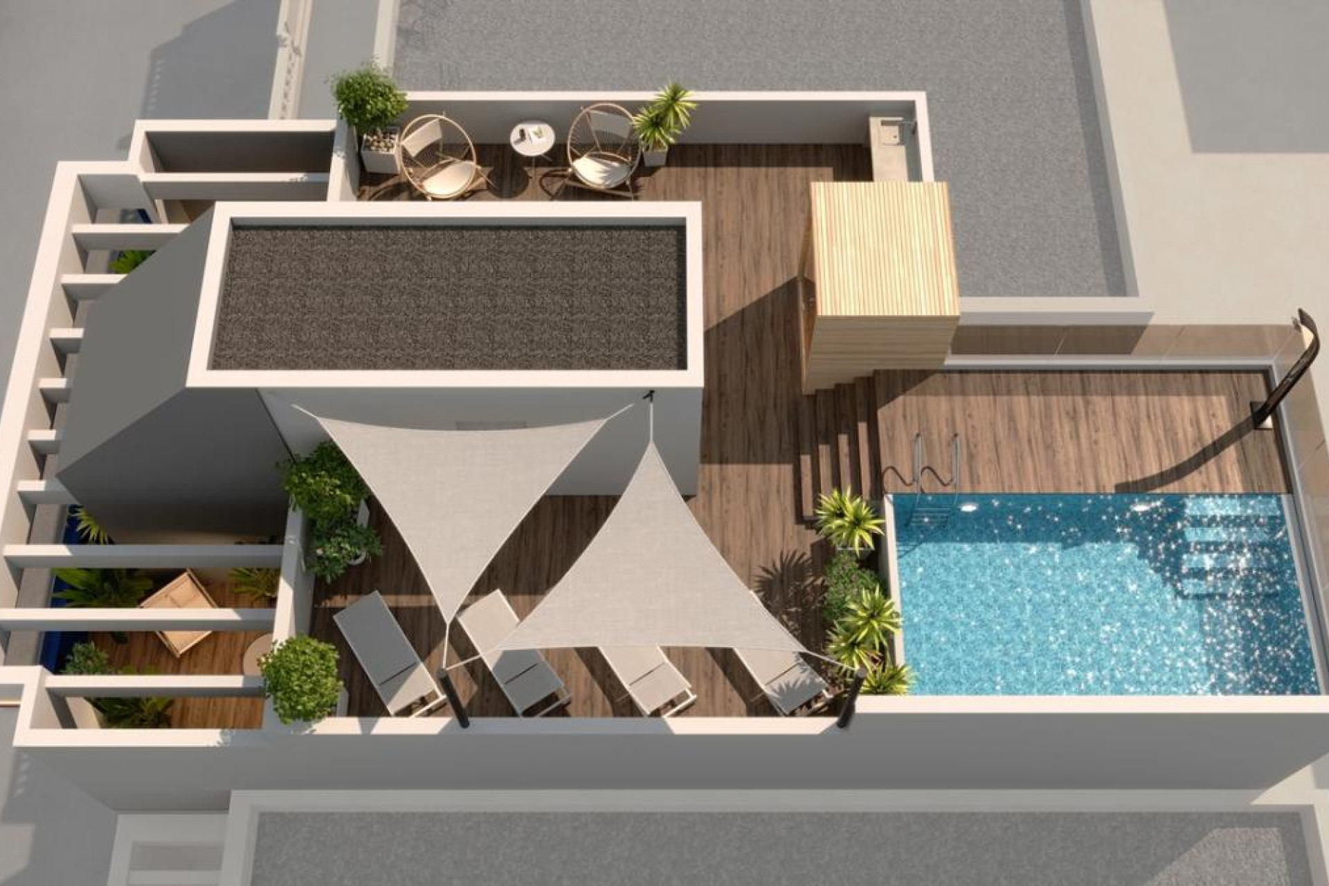 Nouvelle construction - Áticos - Torrevieja - Calle Beniajan, 15