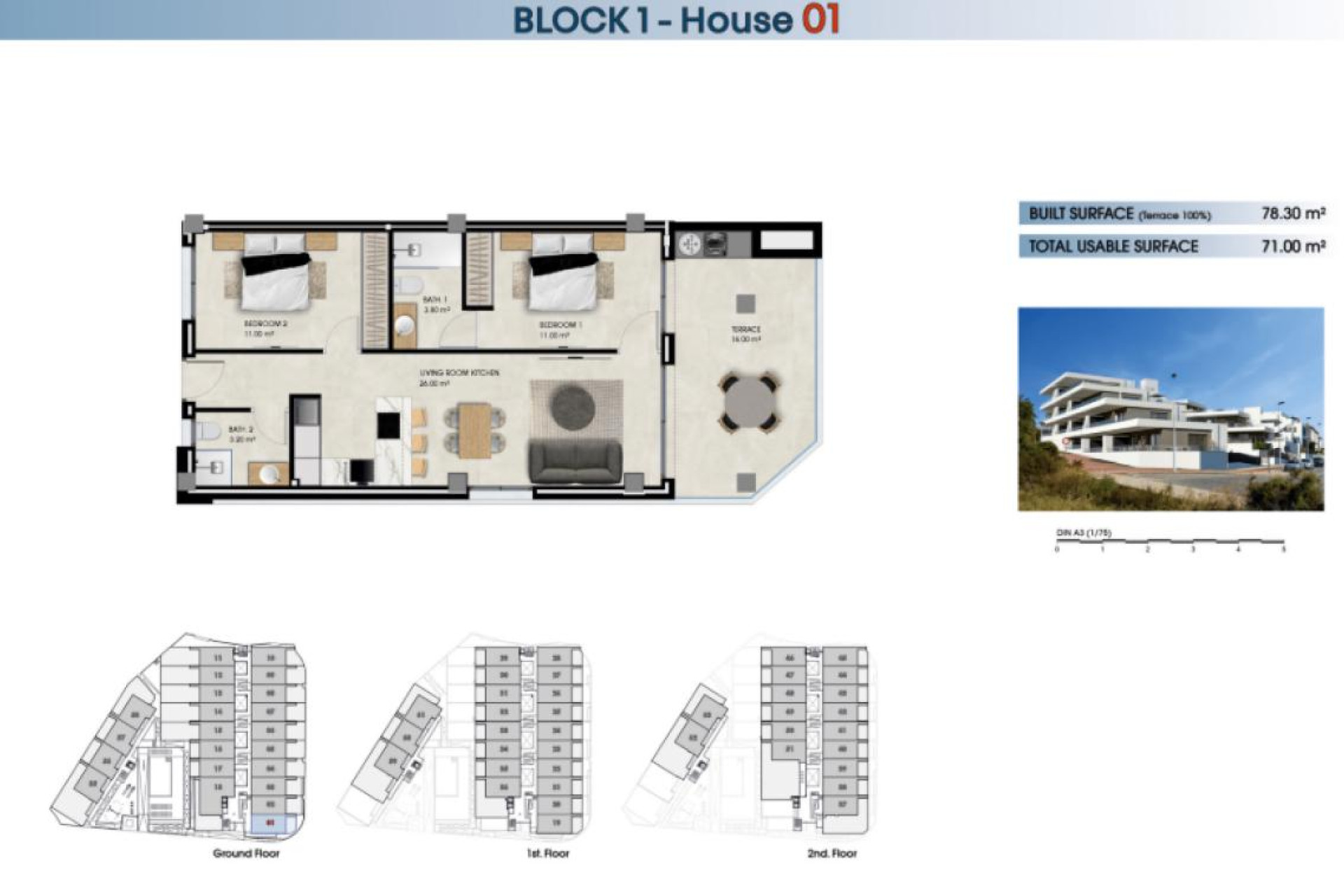 Nouvelle construction - Bajos - La Marina - 03008