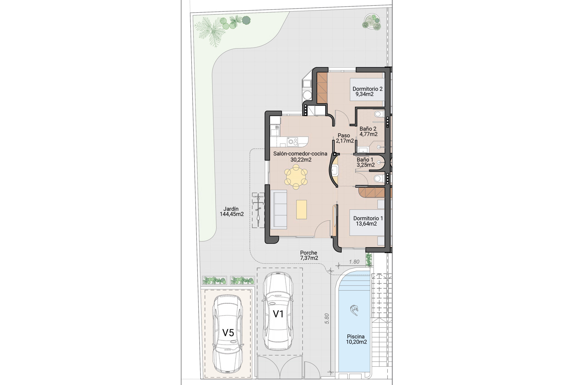 Nouvelle construction - Bungalow - Pilar de la Horadada