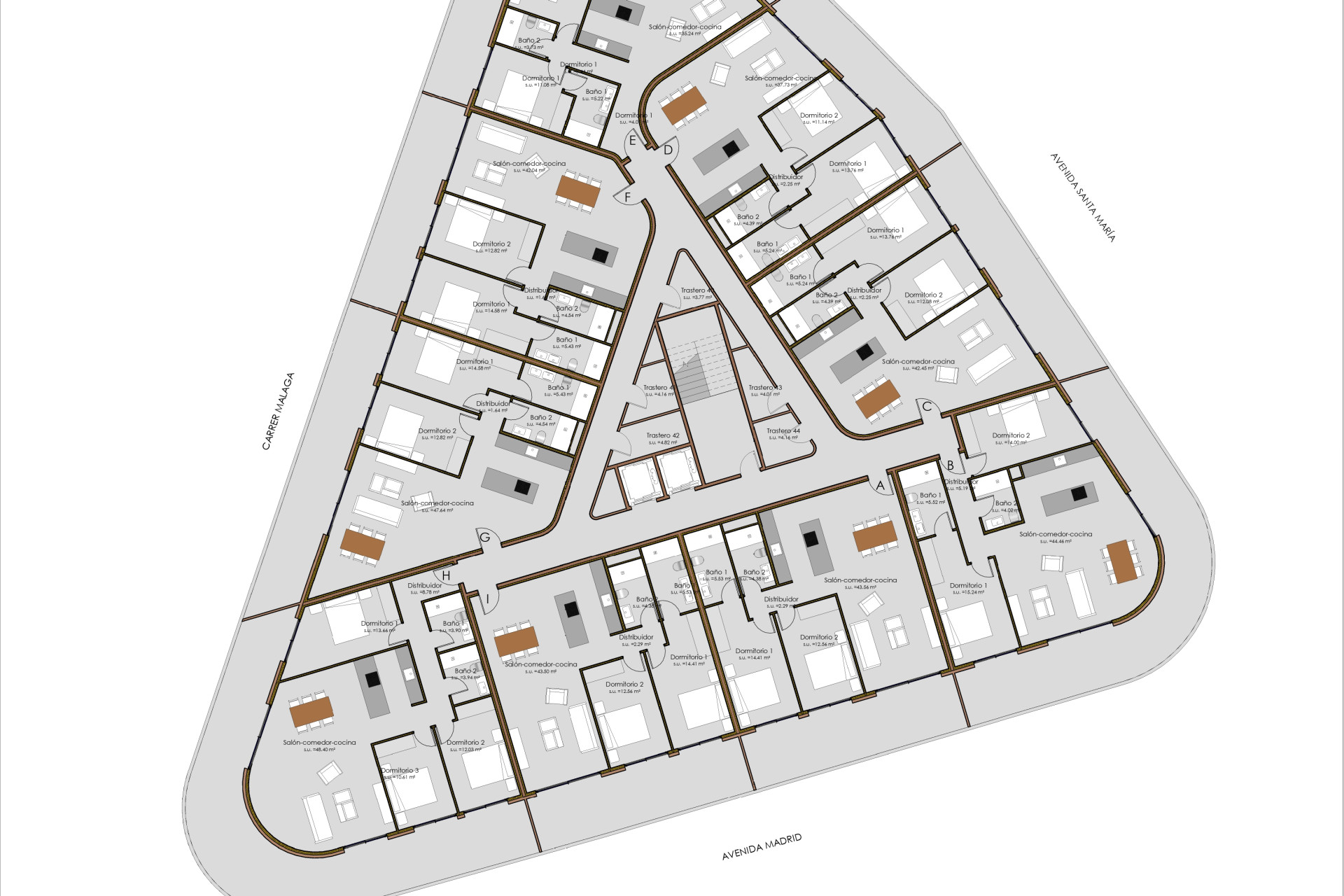 Nouvelle construction - Flats - Calpe - Avenida de Madrid, 1