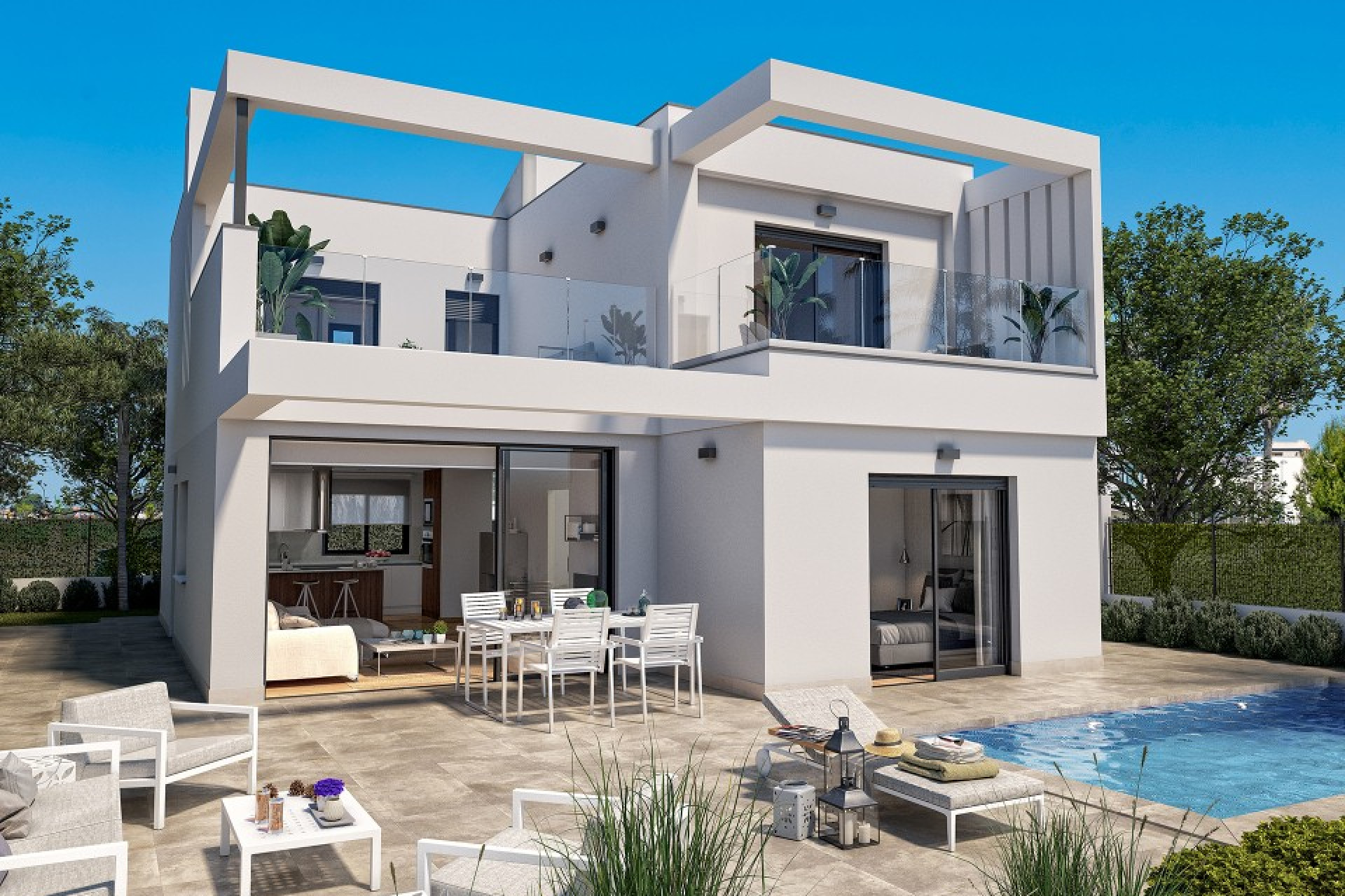 Nouvelle construction - House - San Javier - Roda Golf