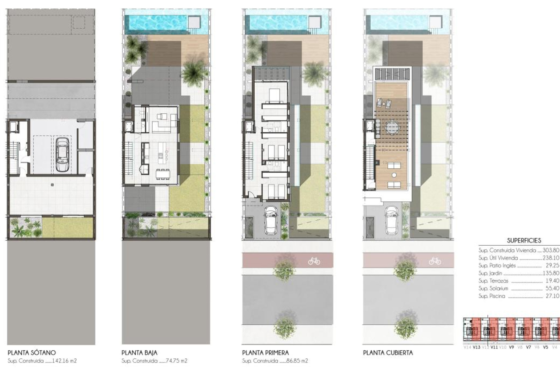Nouvelle construction - Maison de ville - Amoros