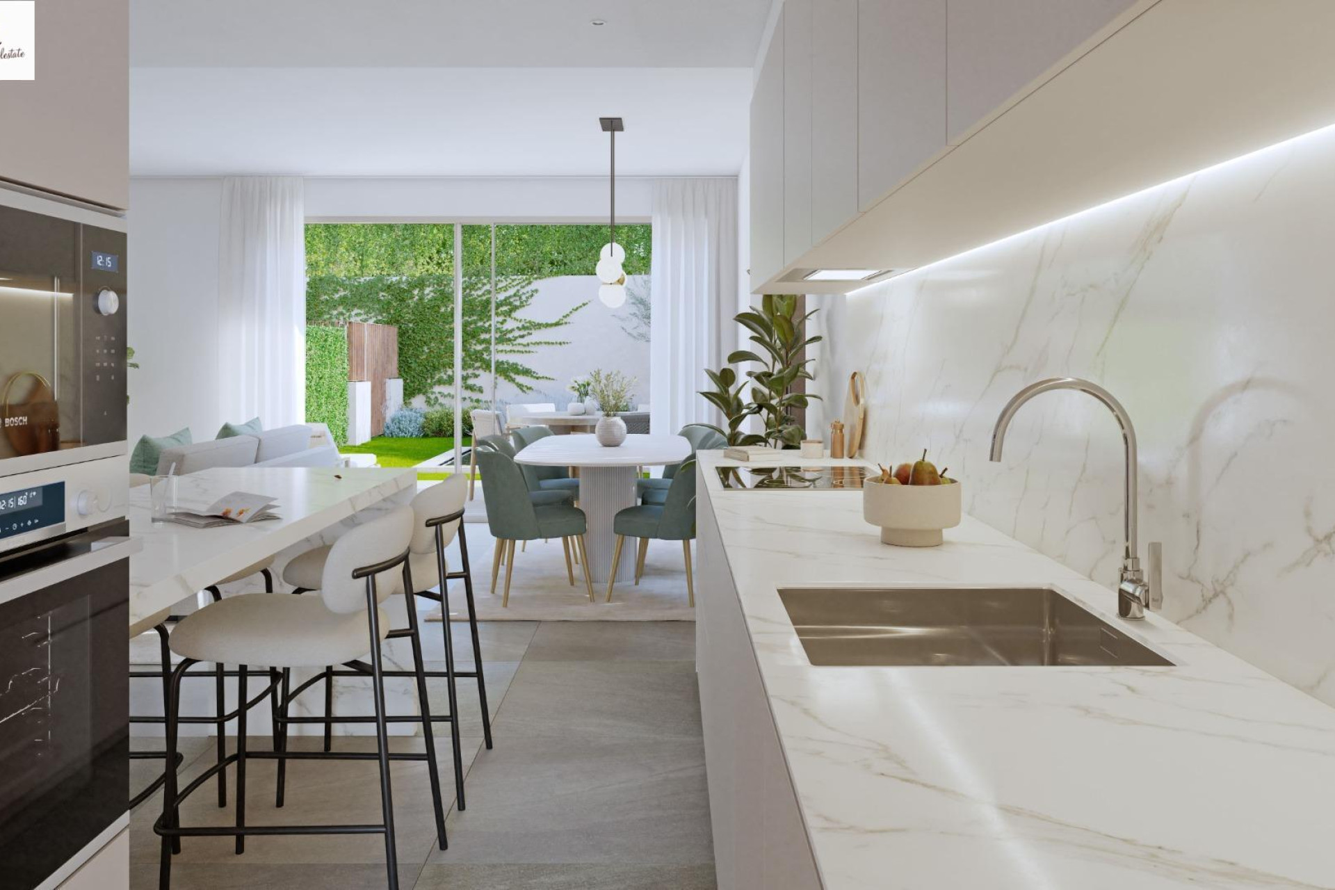 Nouvelle construction - Maison de ville - Godella - Campolivar