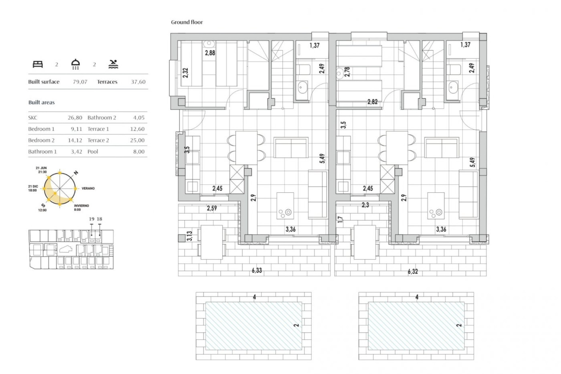 Nouvelle construction - Pareado - Orihuela Costa - PAU 8