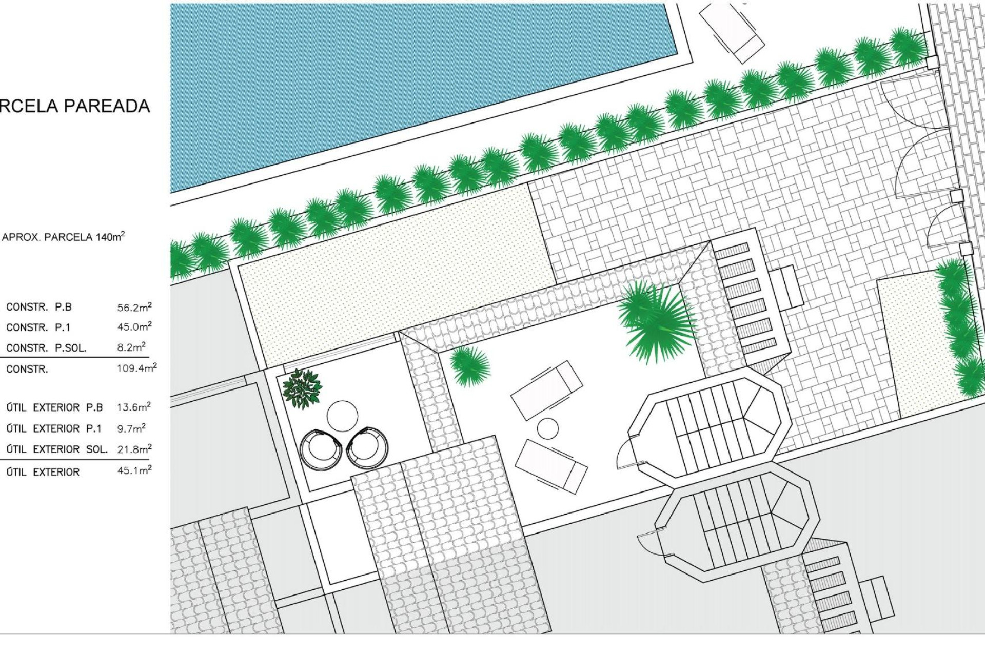 Nouvelle construction - Pareado - San Fulgencio - El Oasis