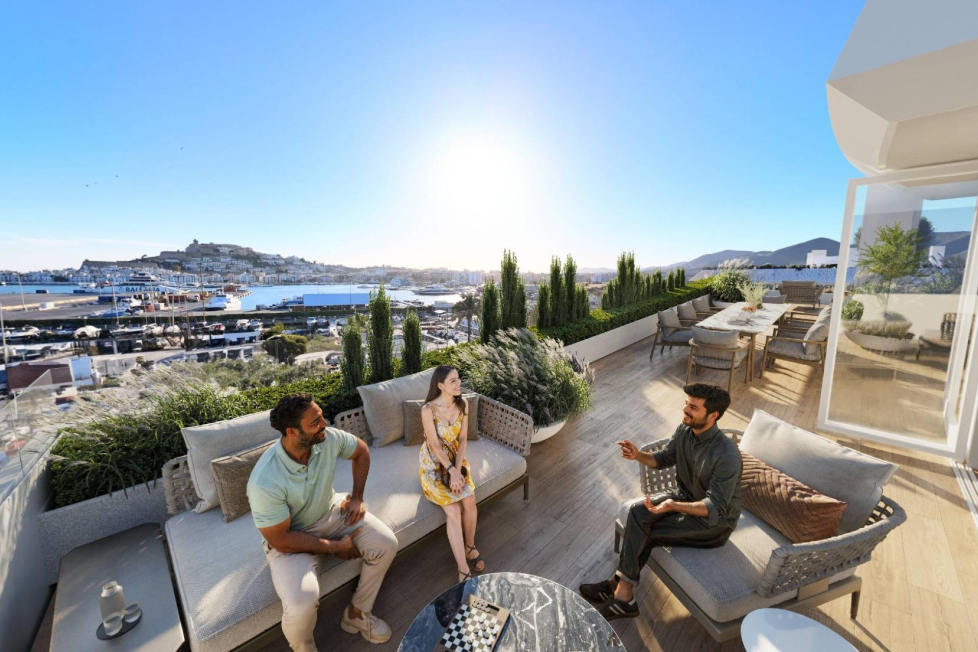 Nouvelle construction - Penthouse -  Dúplex - Eivissa - Marina Botafoc - Talamanca