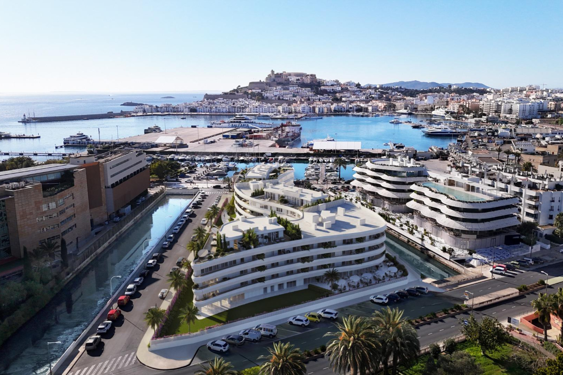 Nouvelle construction - Penthouse -  Dúplex - Eivissa - Marina Botafoc - Talamanca