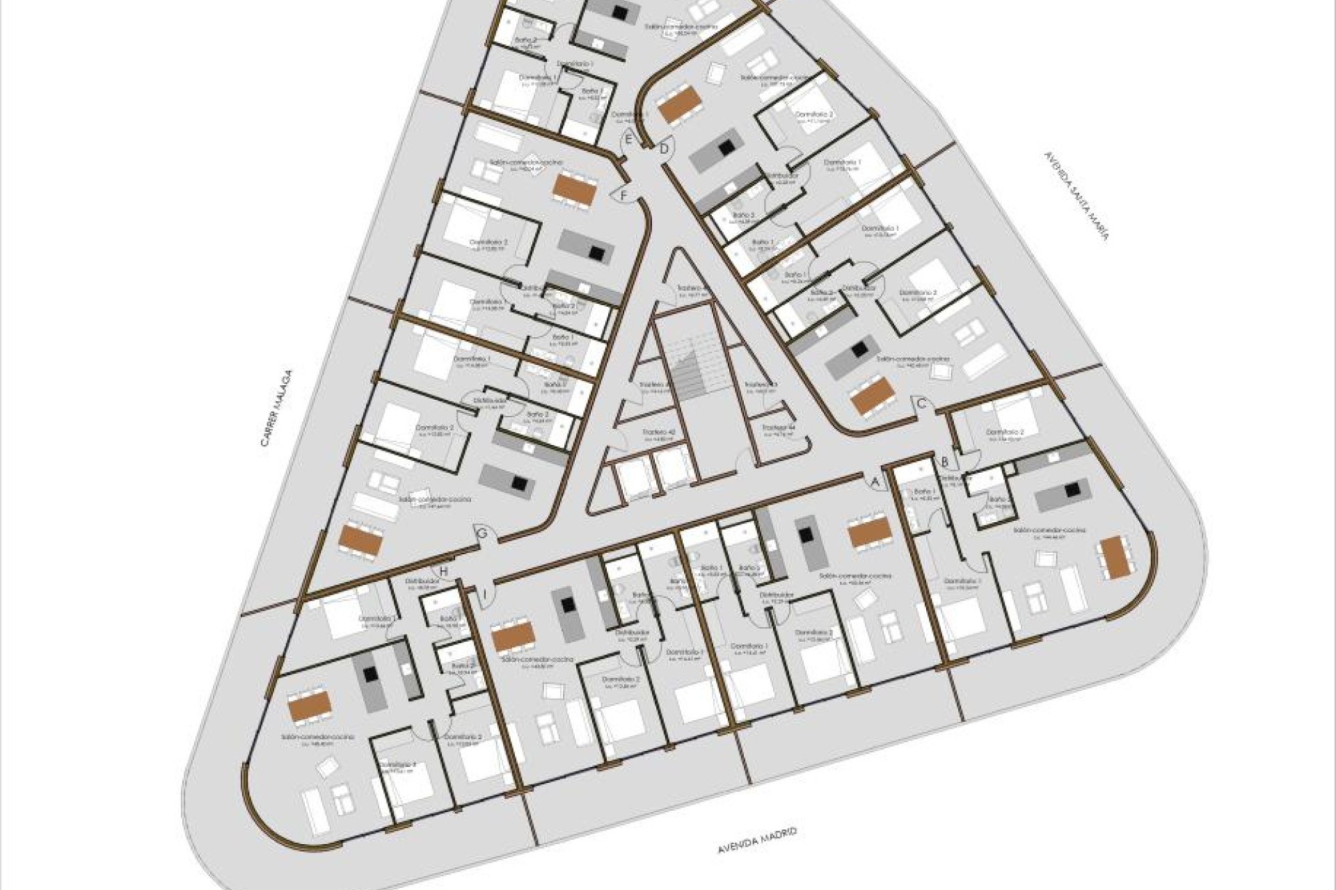 Nouvelle construction - Penthouses - Calpe - Avenida de Madrid, 1