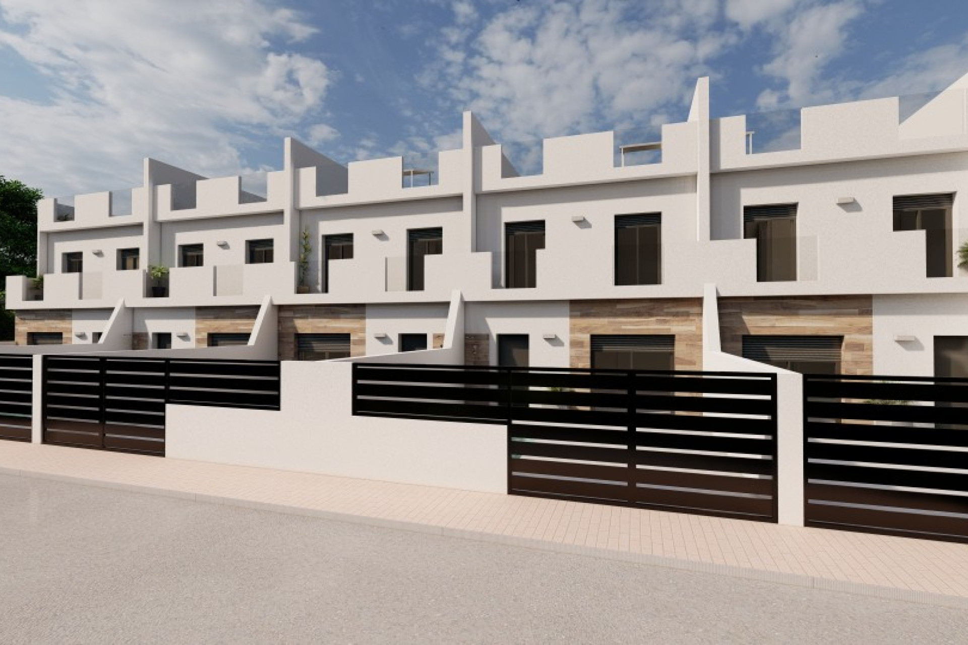 Nouvelle construction - Semi-detached house - Los Alcázares - Santa Rosalía