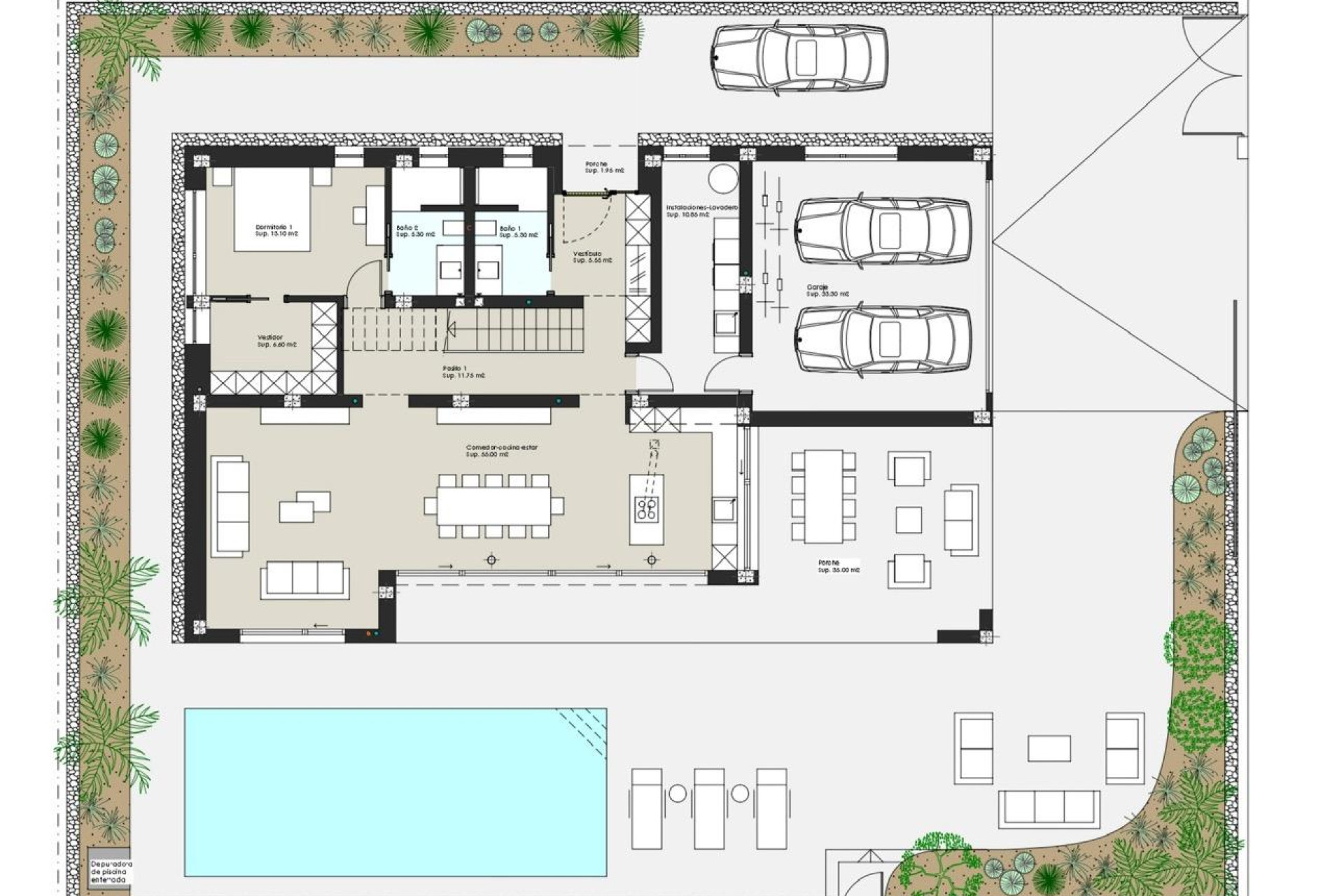 Nouvelle construction - Villa de Lujo - Pilar de la Horadada - La Torre de la Horadada