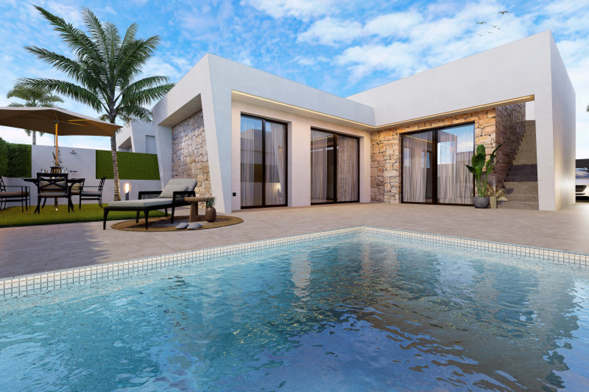 Nouvelle construction - Villa - Torre-Pacheco