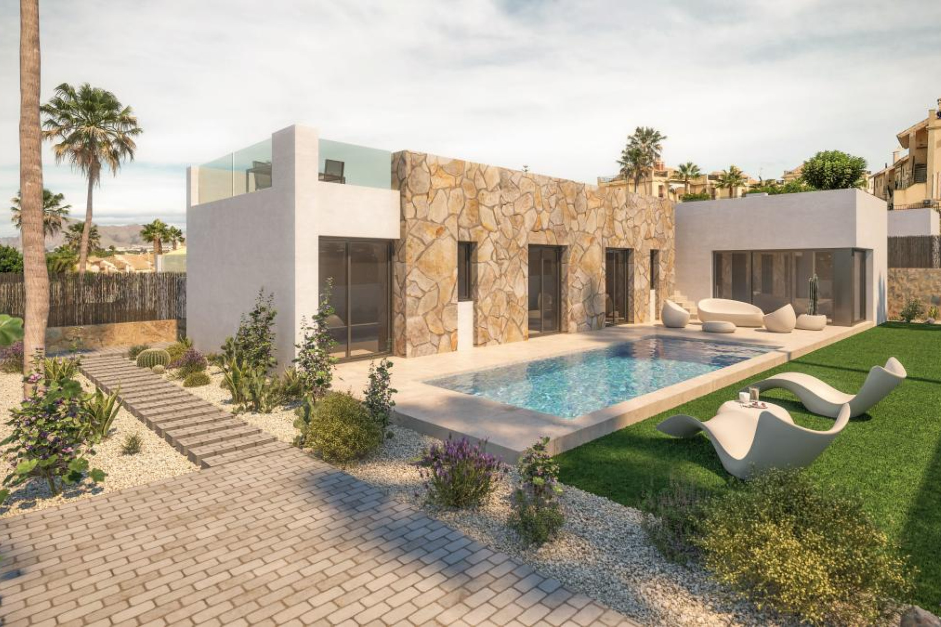 Nouvelle construction - Villas - Algorfa - 03176