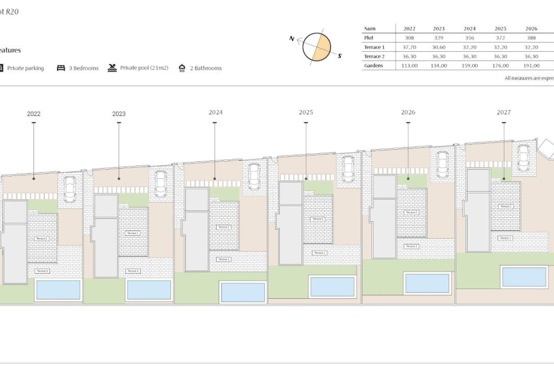 Nouvelle construction - Villas - Algorfa