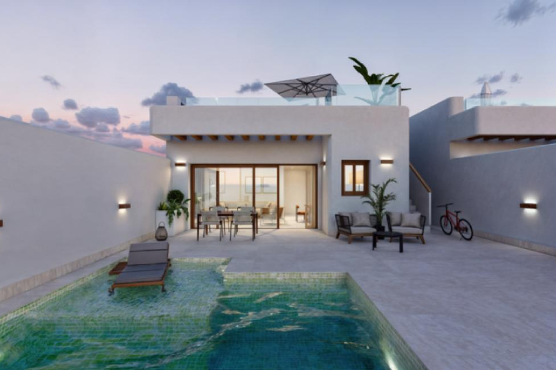 Nouvelle construction - Villas - Torre-Pacheco