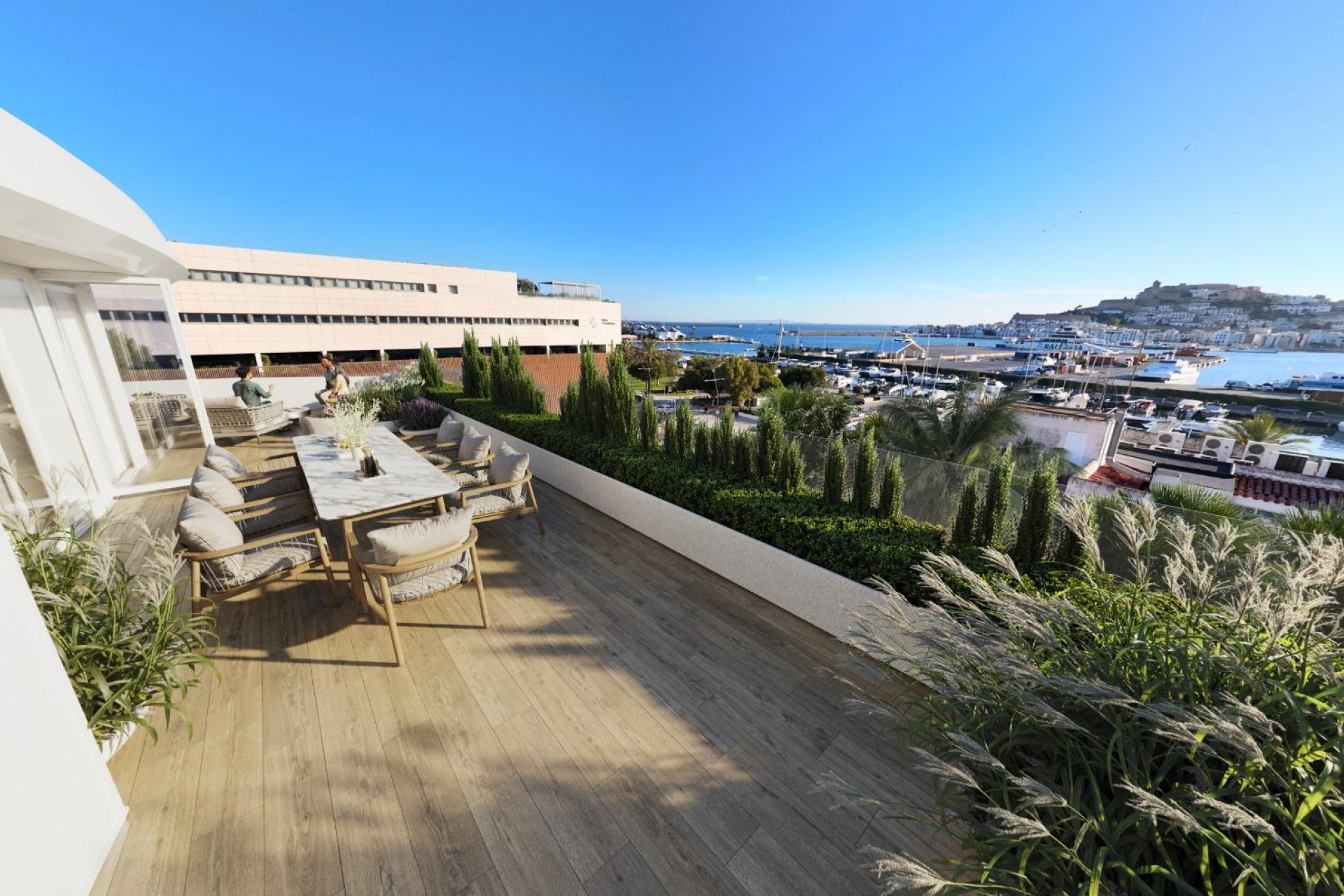 Obra nueva - Ático Dúplex - Eivissa - Marina Botafoc - Talamanca