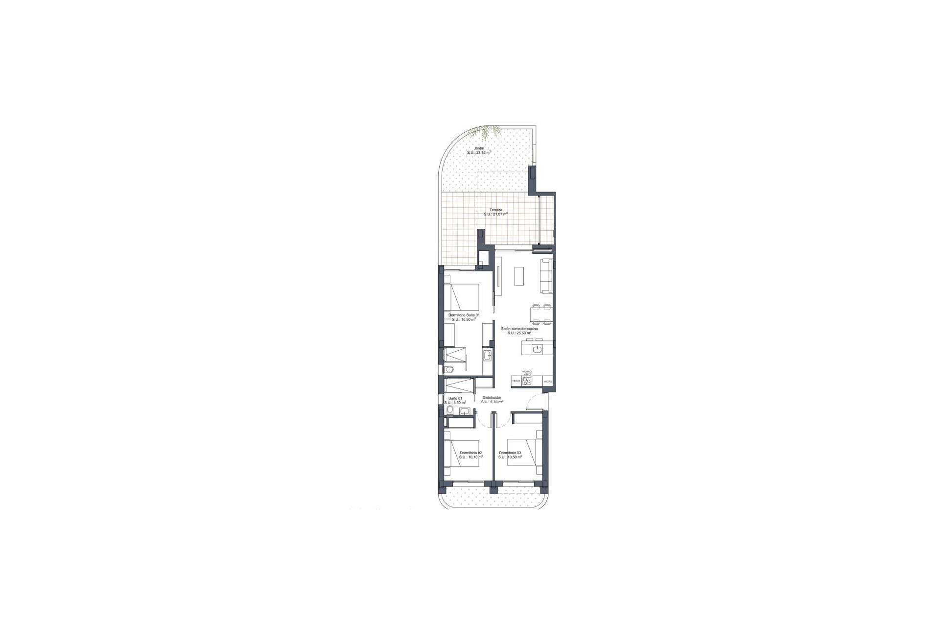 Obra nueva - Bungalow - Ciudad quesada