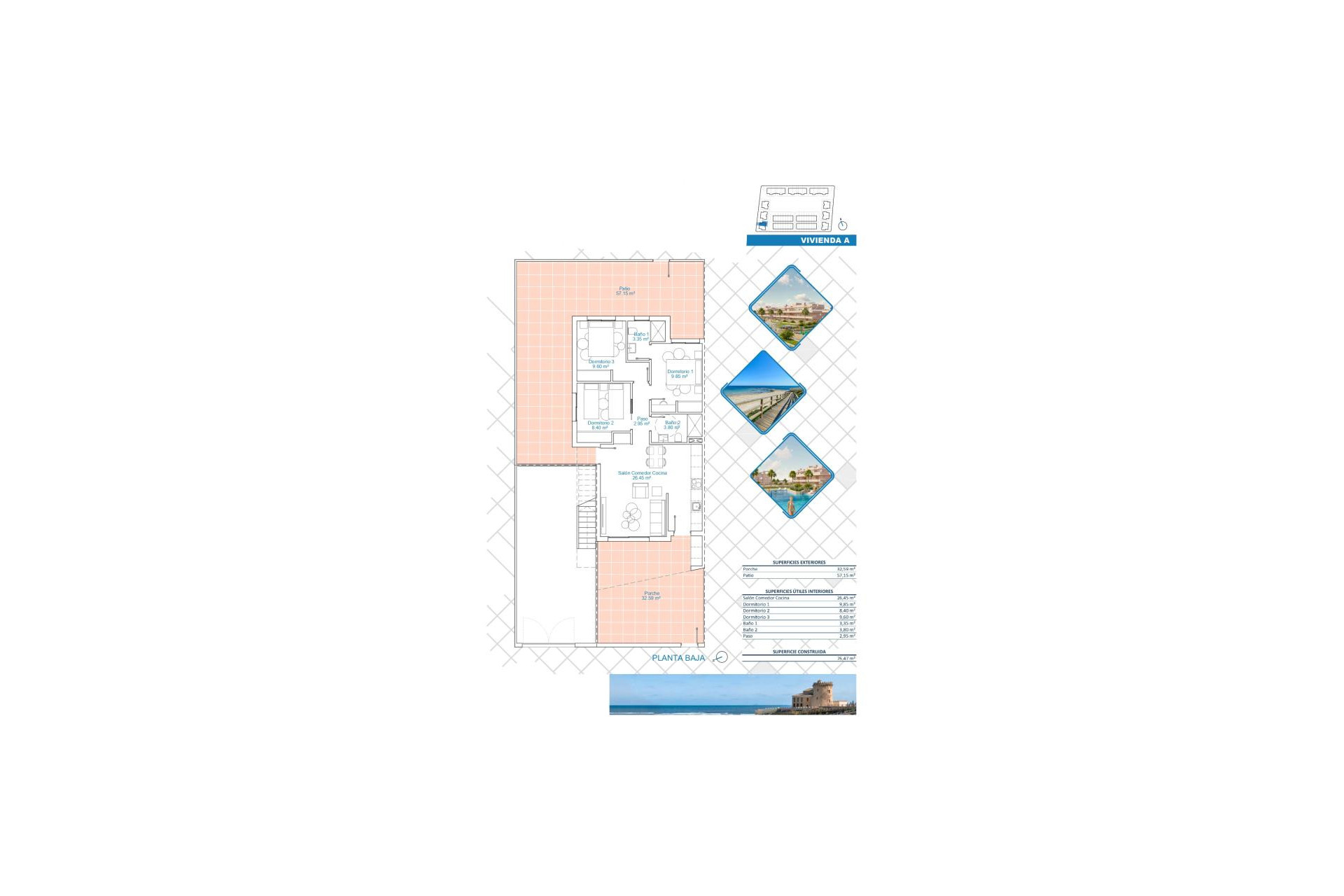 Obra nueva - Bungalow - Pilar de la Horadada - PILAR DE LA HORADADA