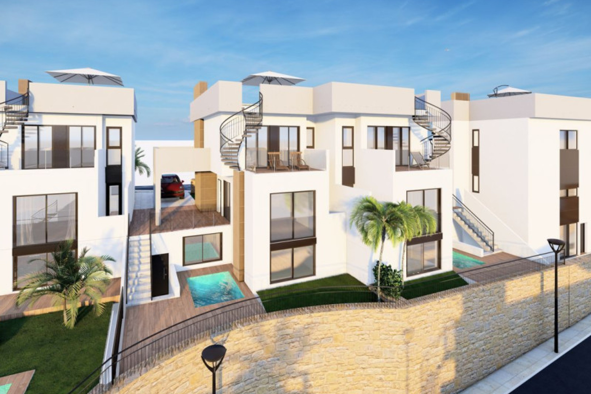 Obra nueva - Chalet Independiente - Algorfa