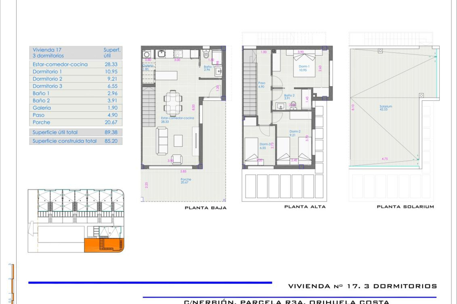 Obra nueva - Duplexes - Orihuela