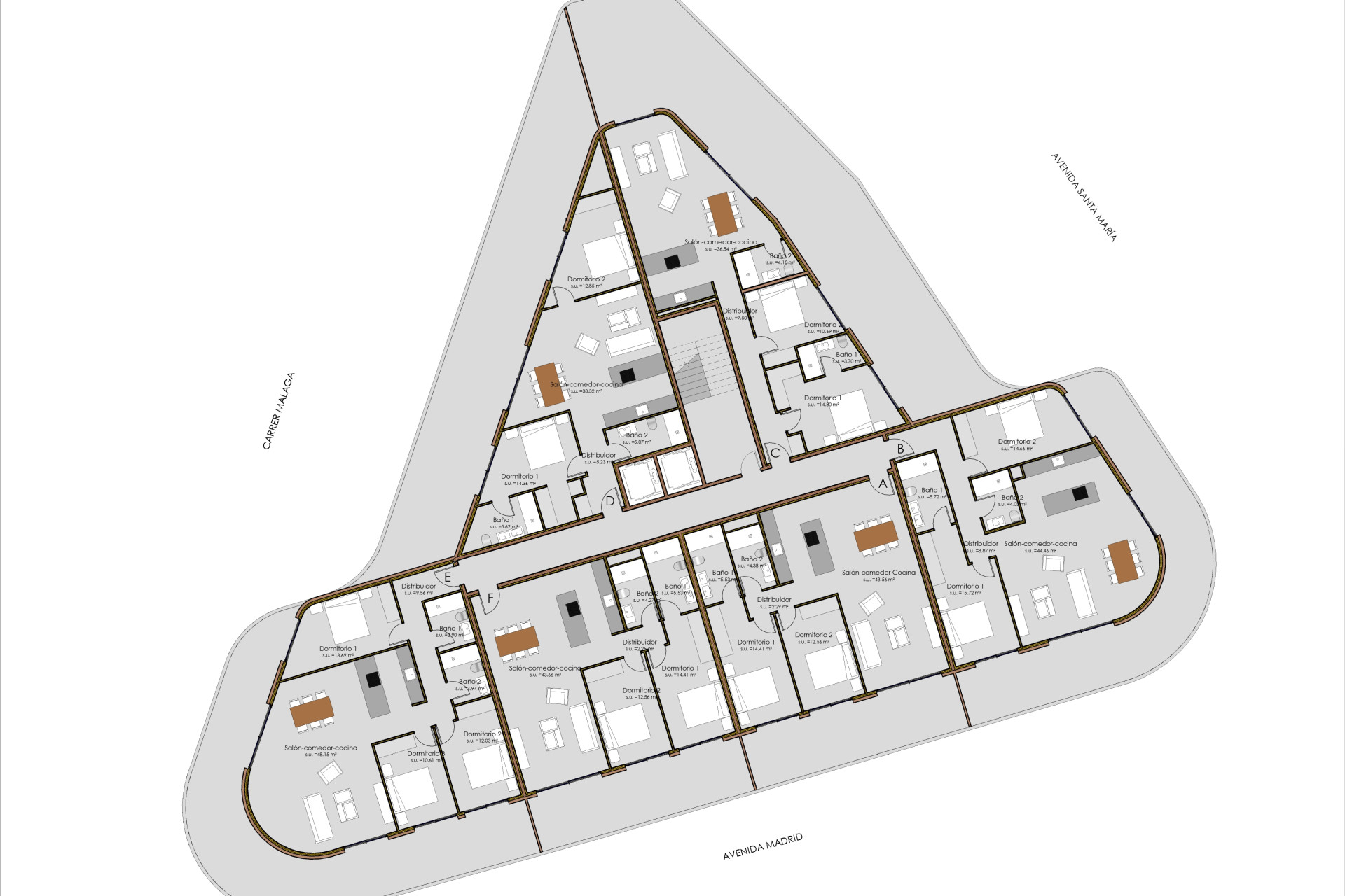 Obra nueva - Penthouses - Calpe - Avenida de Madrid, 1