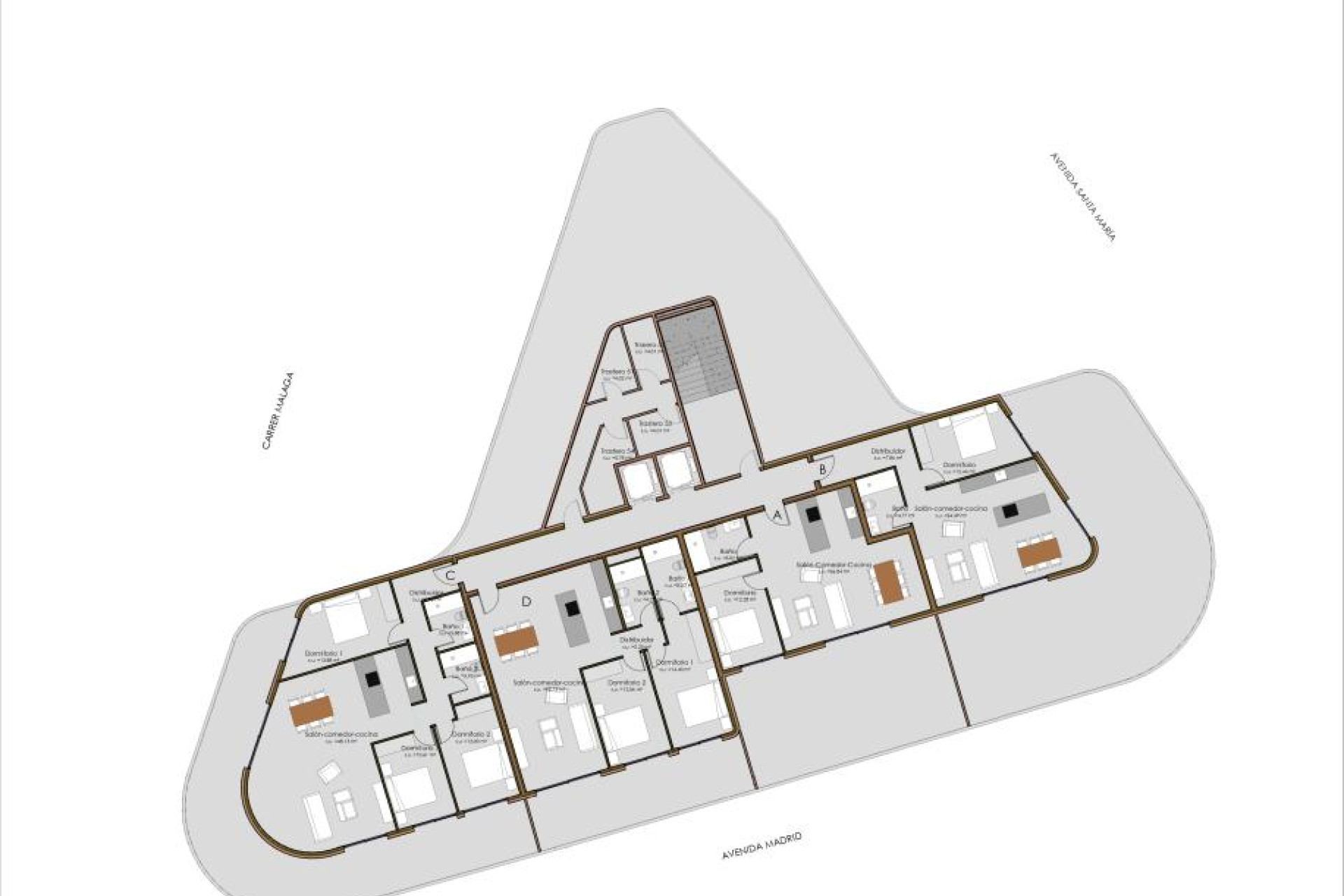 Obra nueva - Penthouses - Calpe - Avenida de Madrid, 1