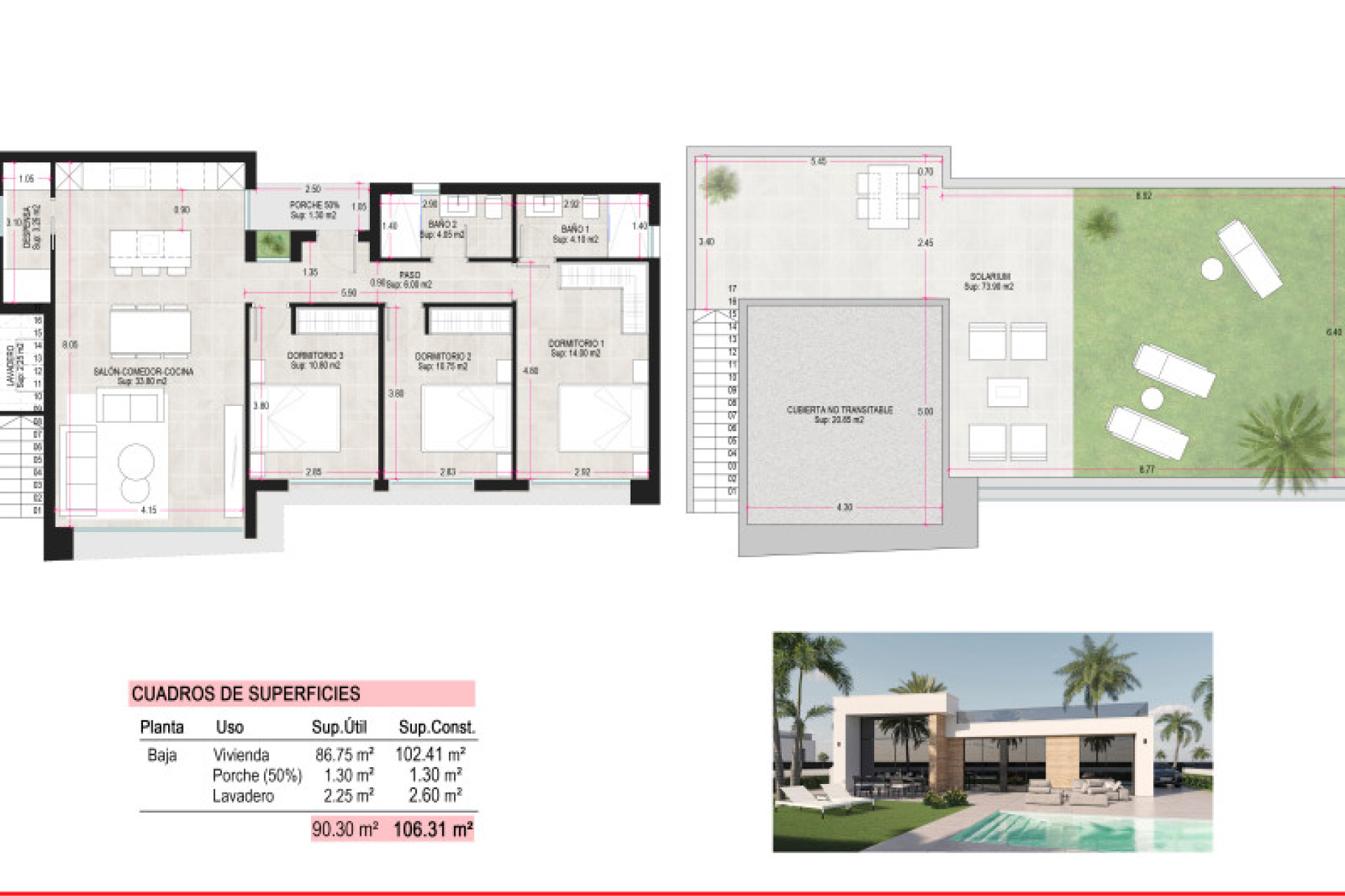 Obra nueva - Villa - Alhama de Murcia