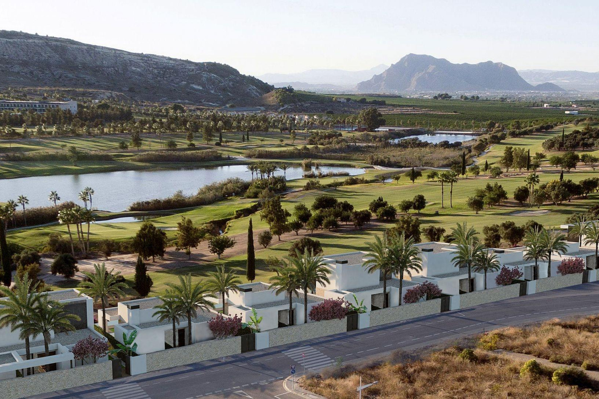 Obra nueva - Villa de Lujo - Algorfa - Castillo de montemar