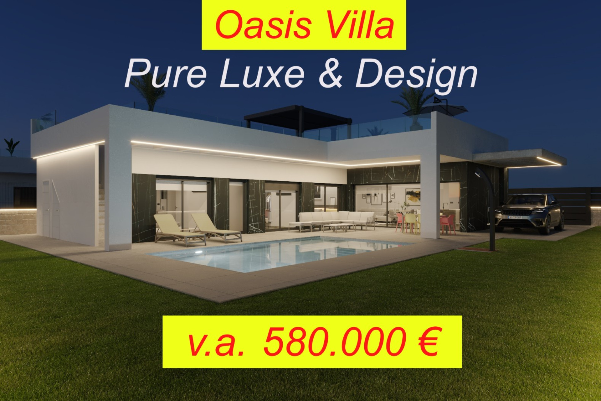 Obra nueva - Villa de Lujo - Algorfa - La Finca Golf