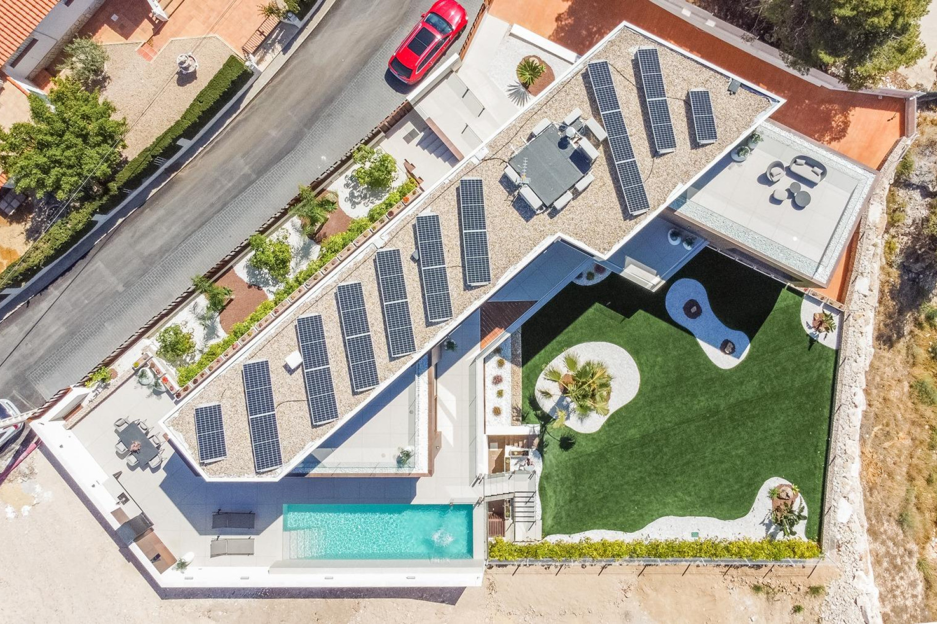 Obra nueva - Villa de Lujo - Benidorm - Urbanizaciones