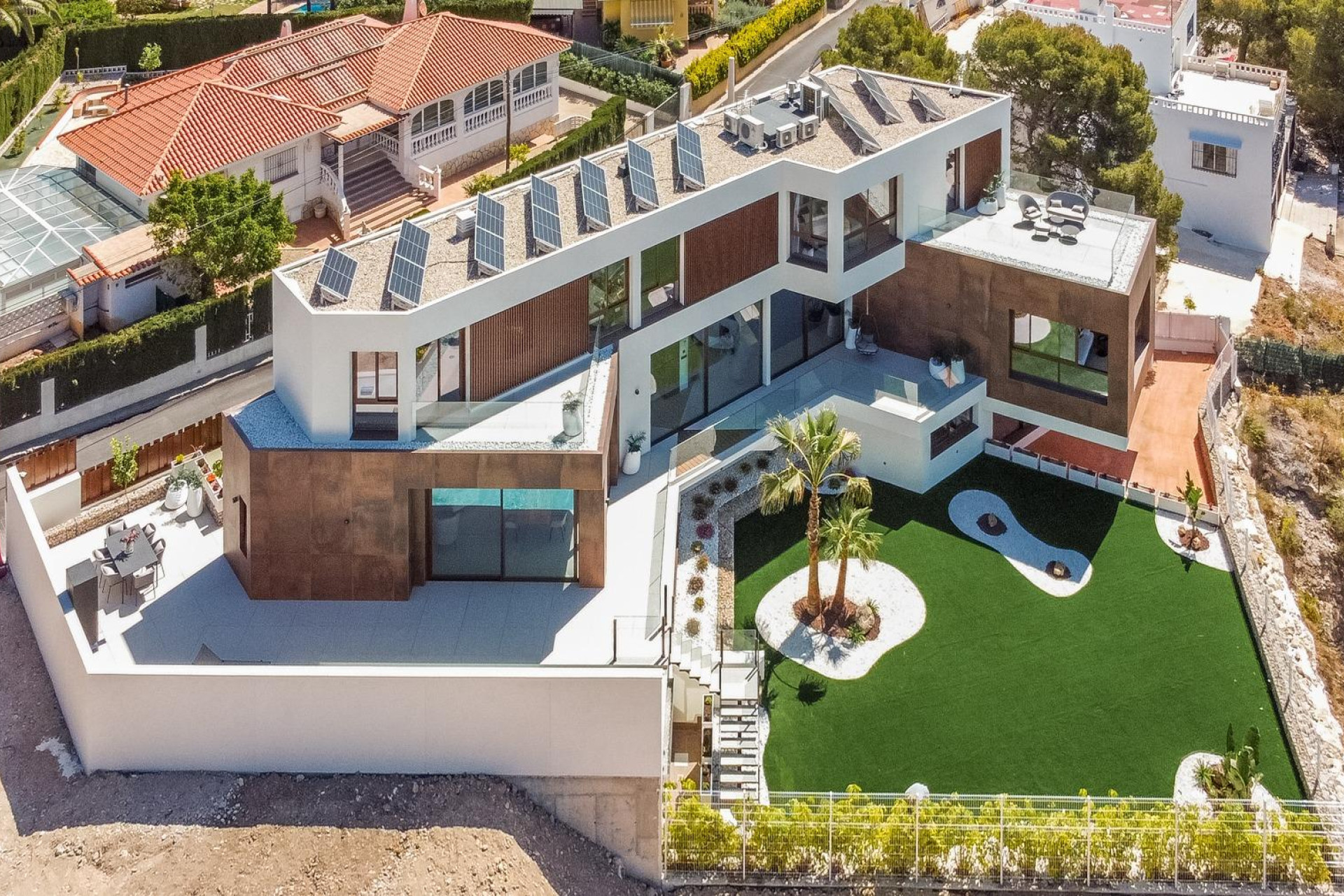 Obra nueva - Villa de Lujo - Benidorm - Urbanizaciones