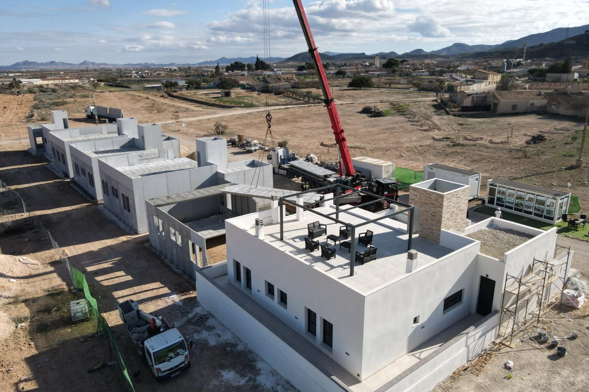 Obra nueva - Villa de Lujo - Fuente alamo de Murcia - La Pinilla - Las Palas