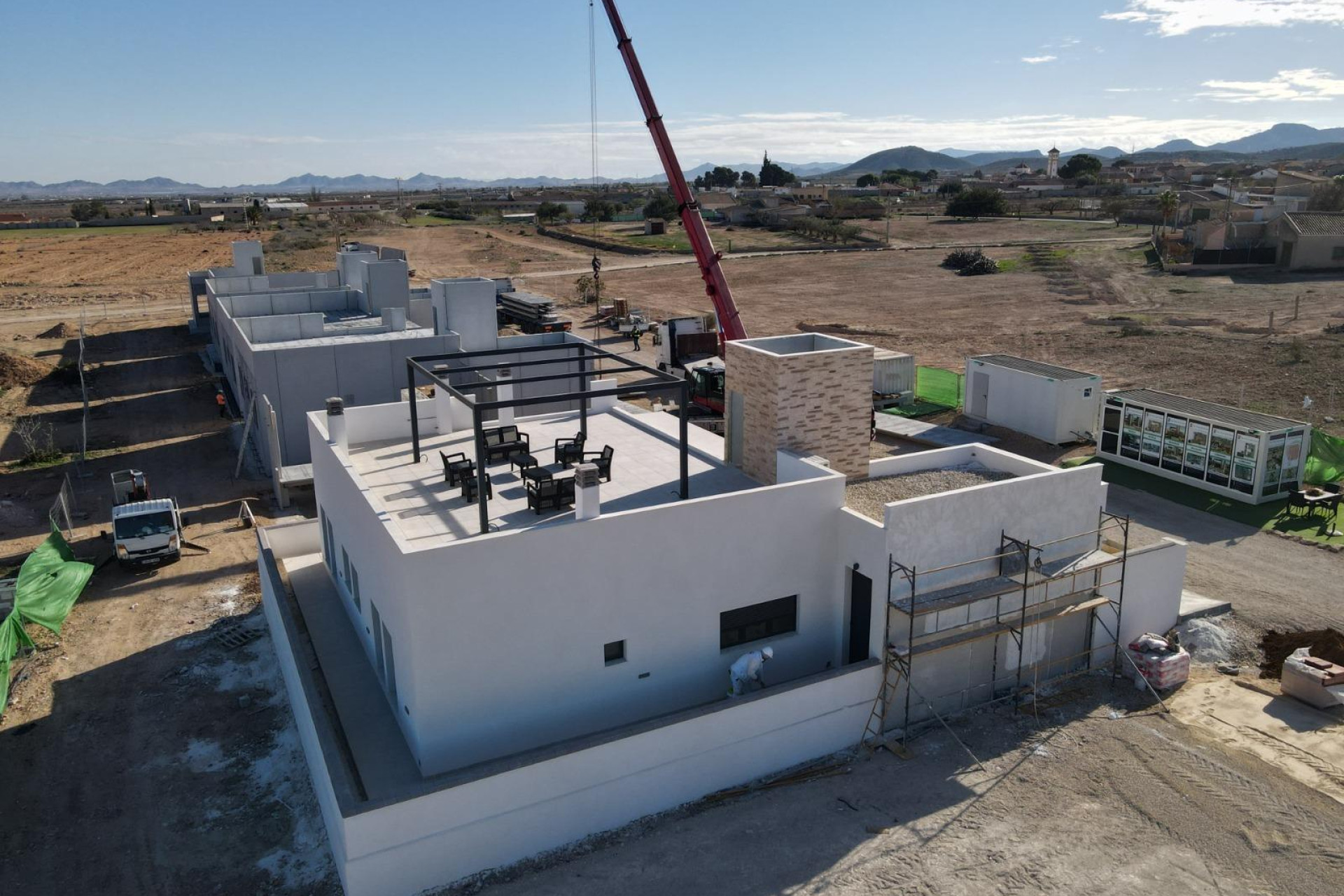 Obra nueva - Villa de Lujo - Fuente alamo de Murcia - La Pinilla - Las Palas