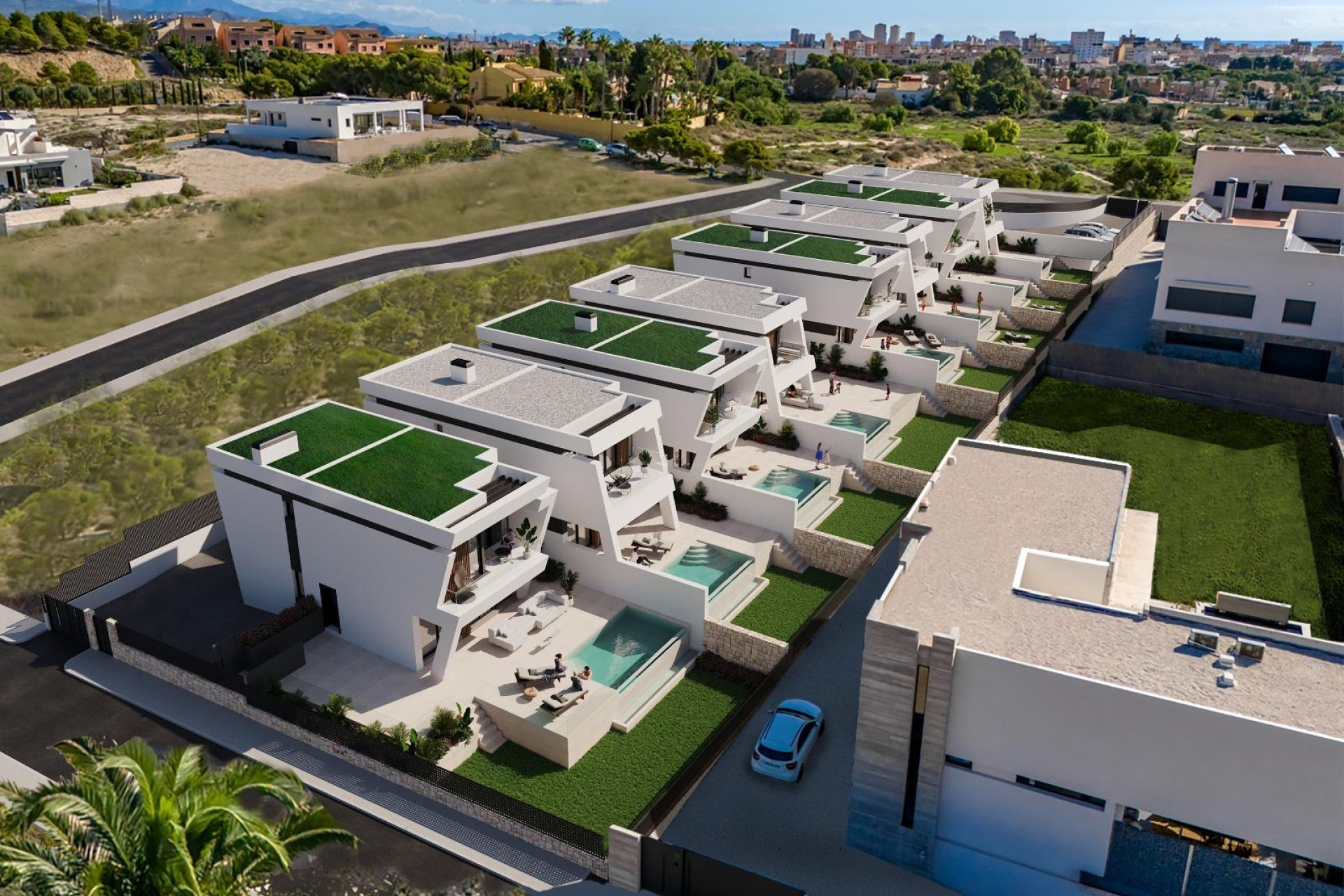 Obra nueva - Villa de Lujo - San Juan de Alicante - Salafranca - Lloixa