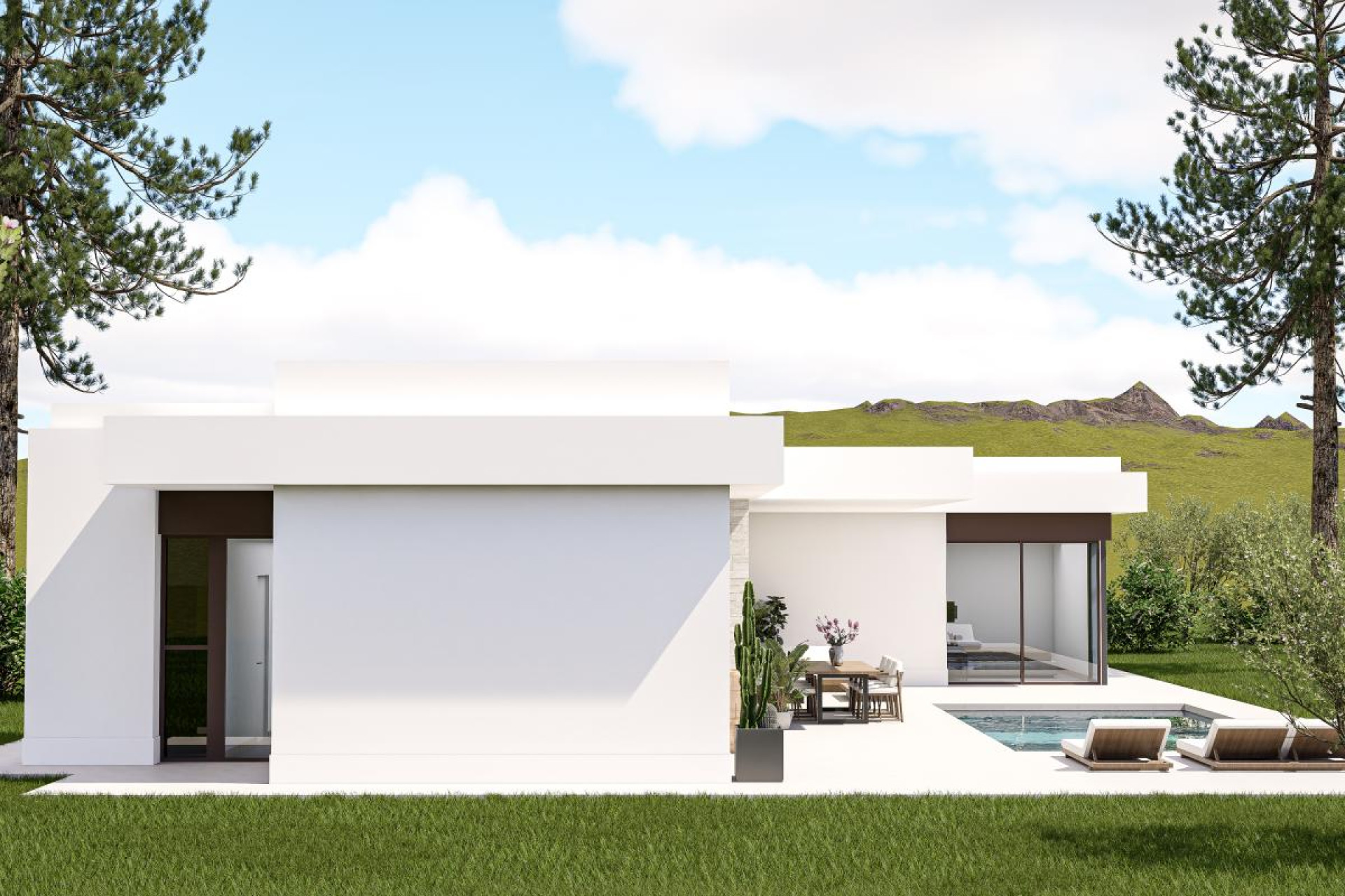 Obra nueva - Villa - Hondón de las Nieves
