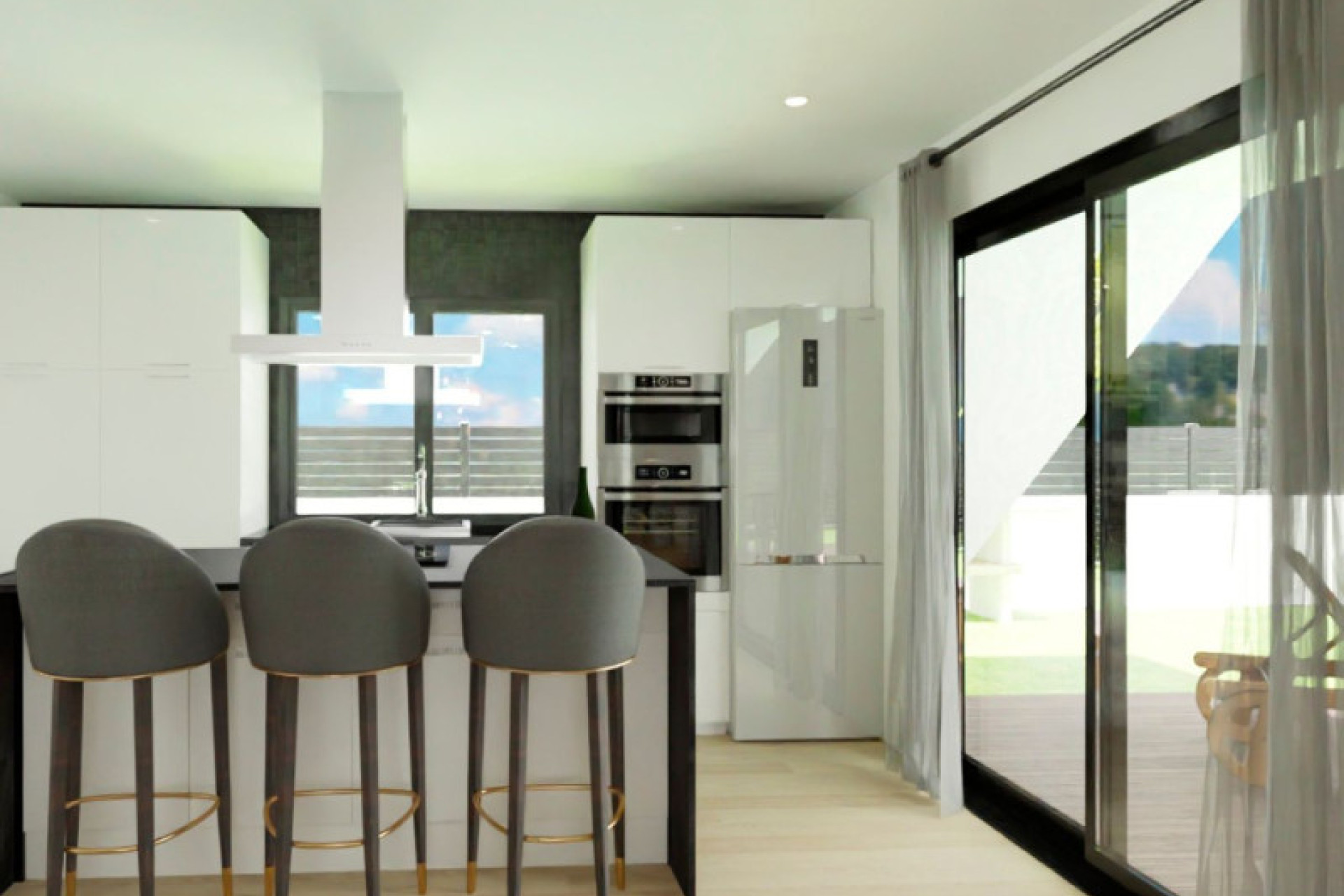 Obra nueva - Villa - Hondón de las Nieves