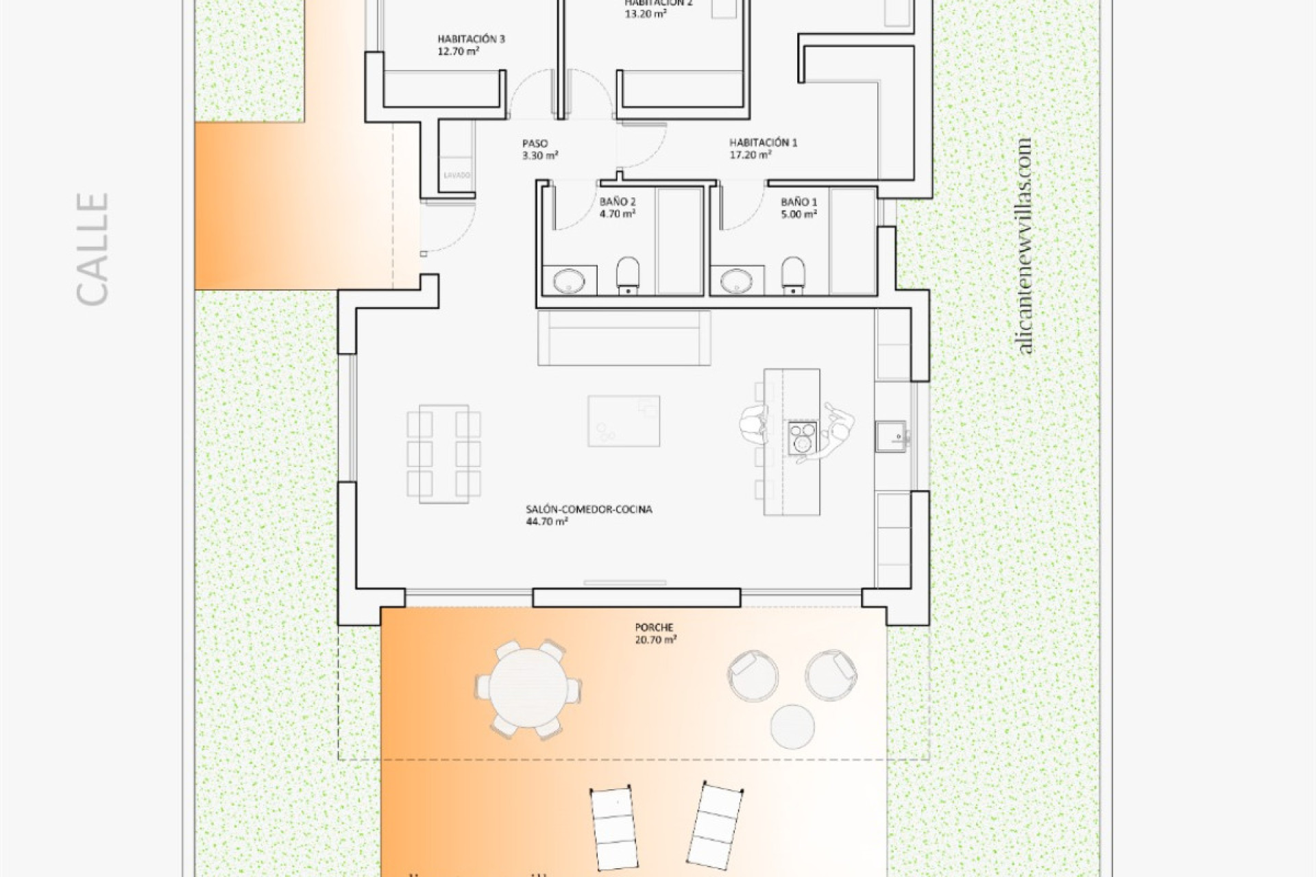 Obra nueva - Villa - Hondón de las Nieves