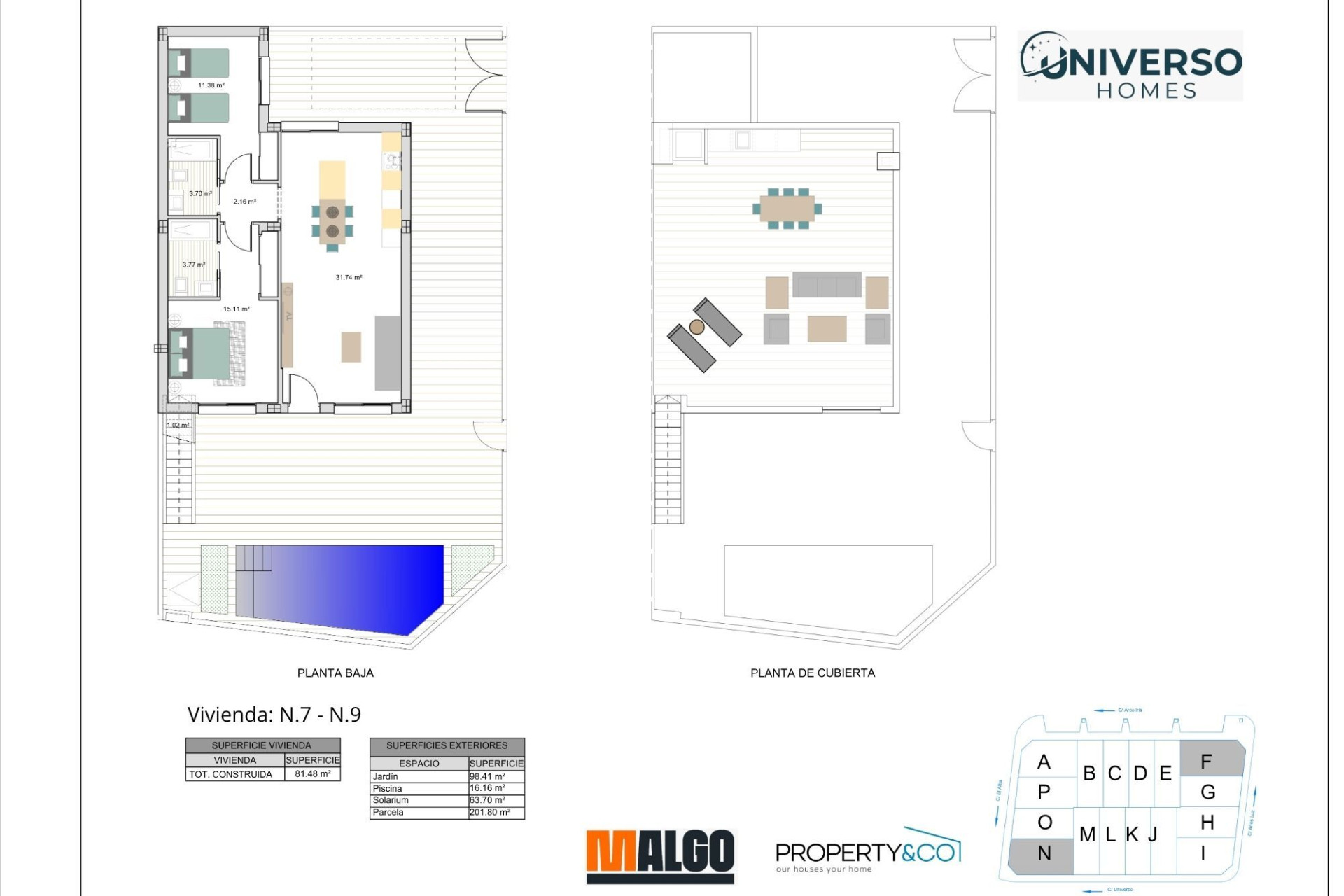 Obra nueva - Villa - Roldan