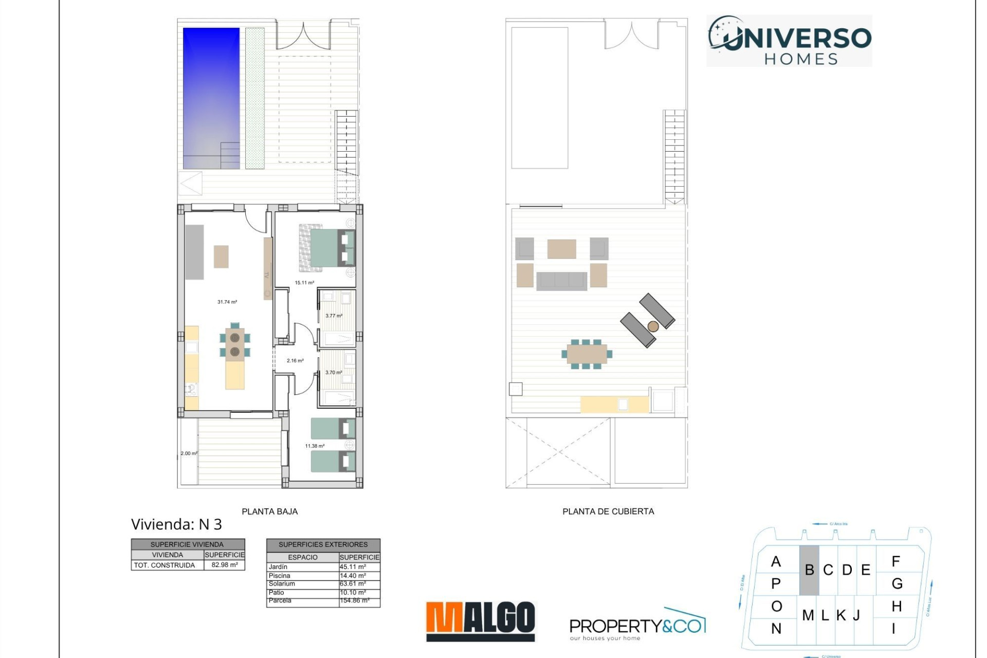 Obra nueva - Villa - Roldan