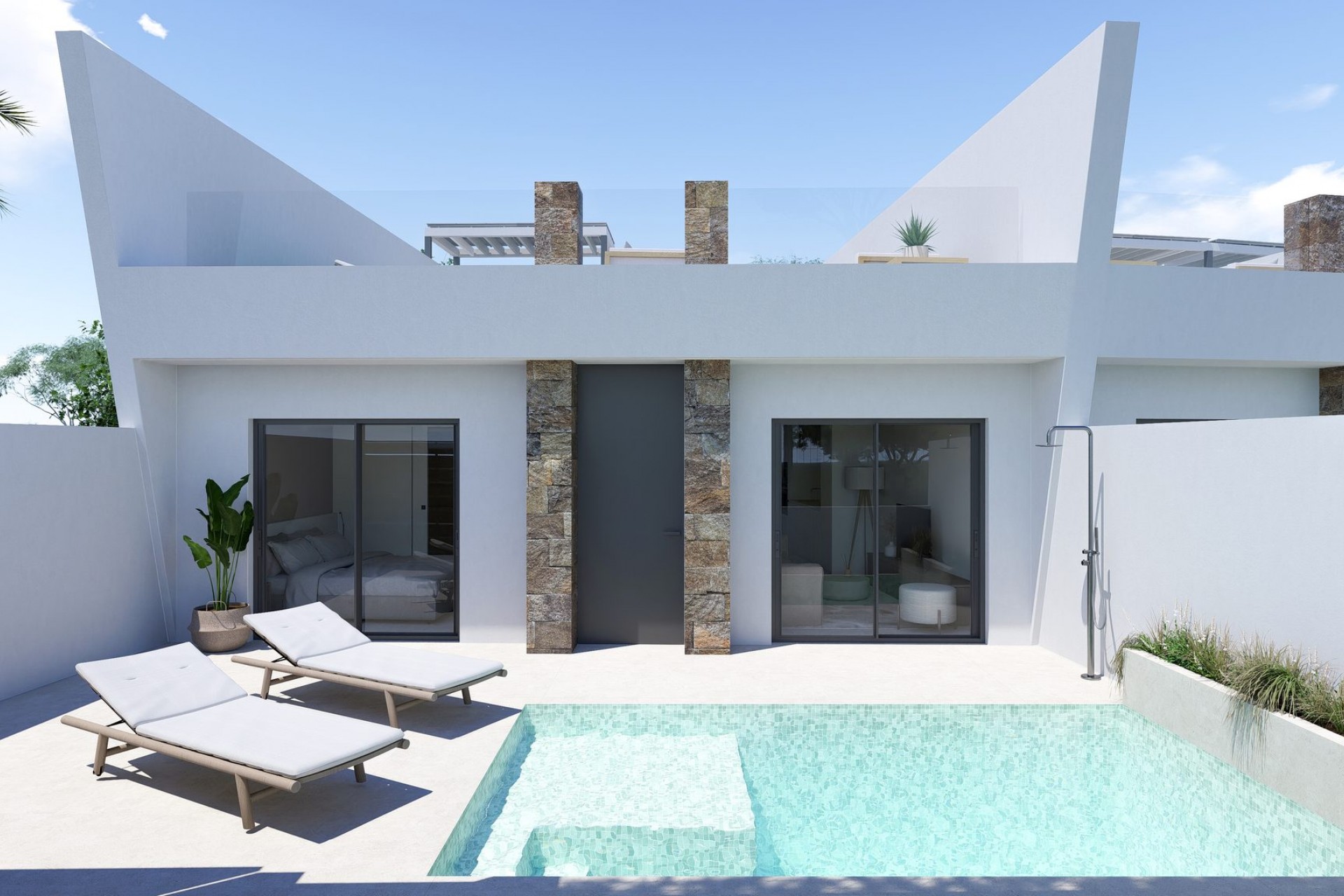Obra nueva - Villa - Roldan