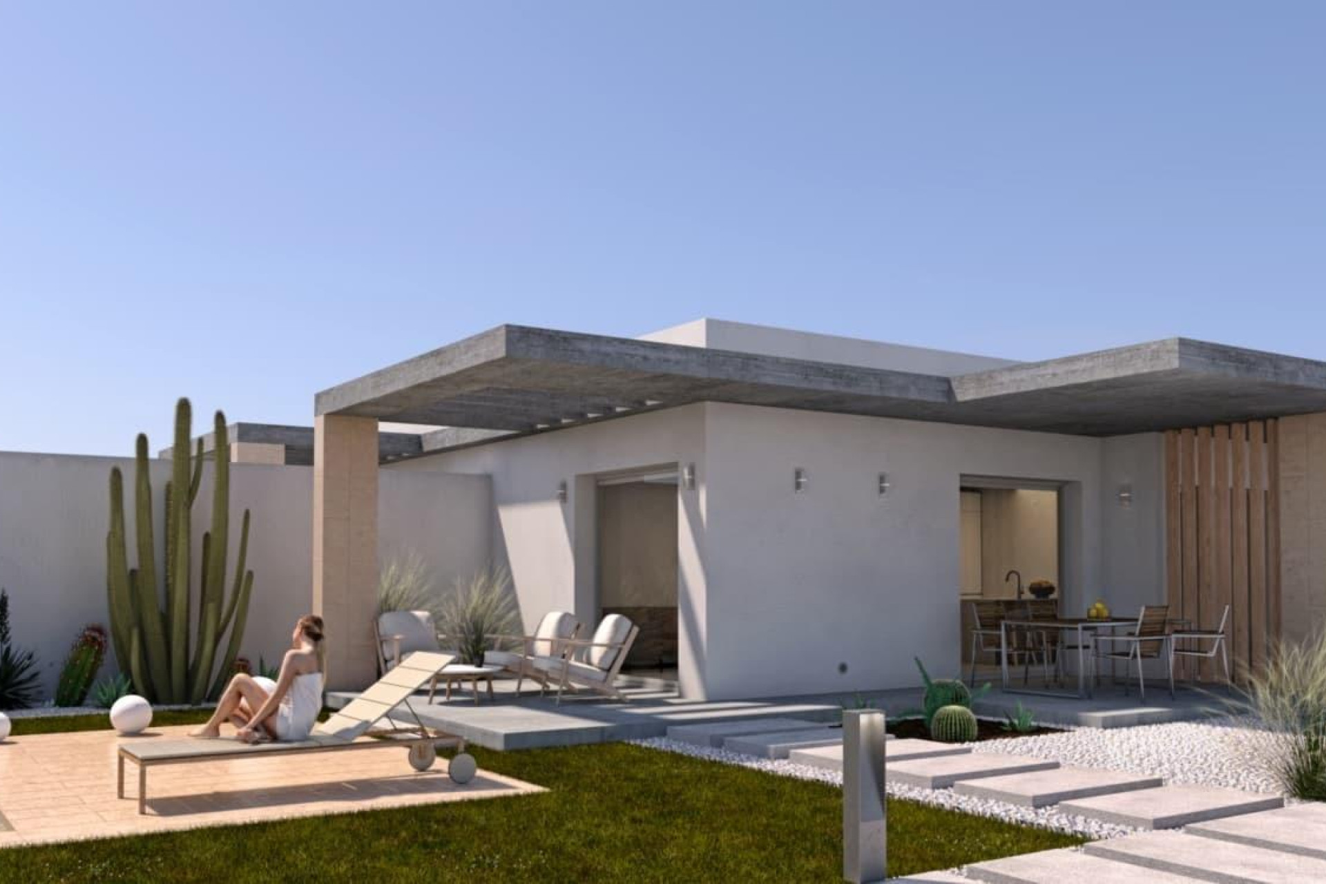 Obra nueva - Villa - Santiago de la ribera - Playa de santiago de la ribera