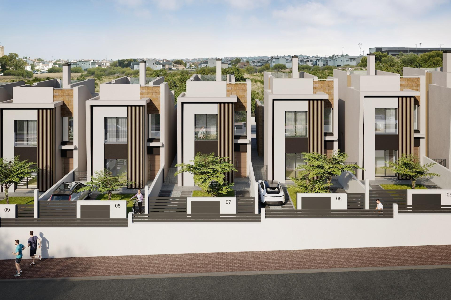 Obra nueva - Villa - Torrevieja - Aguas Nuevas