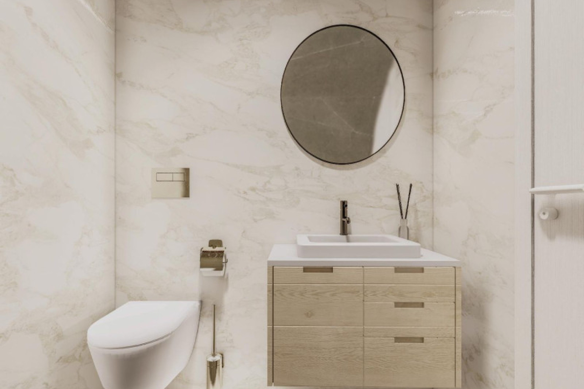 Obra nueva - Villas - Murcia - Calle Vial 1 Mosa Trajectum, 307