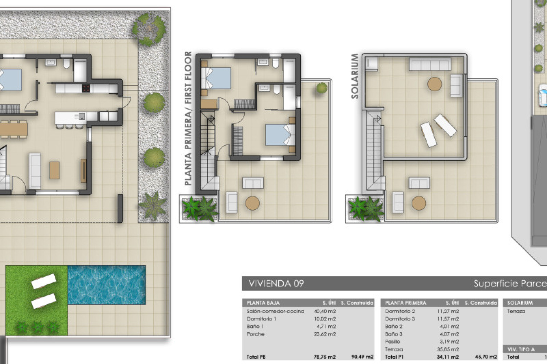 Obra nueva - Villas - Pilar de la Horadada - 03190