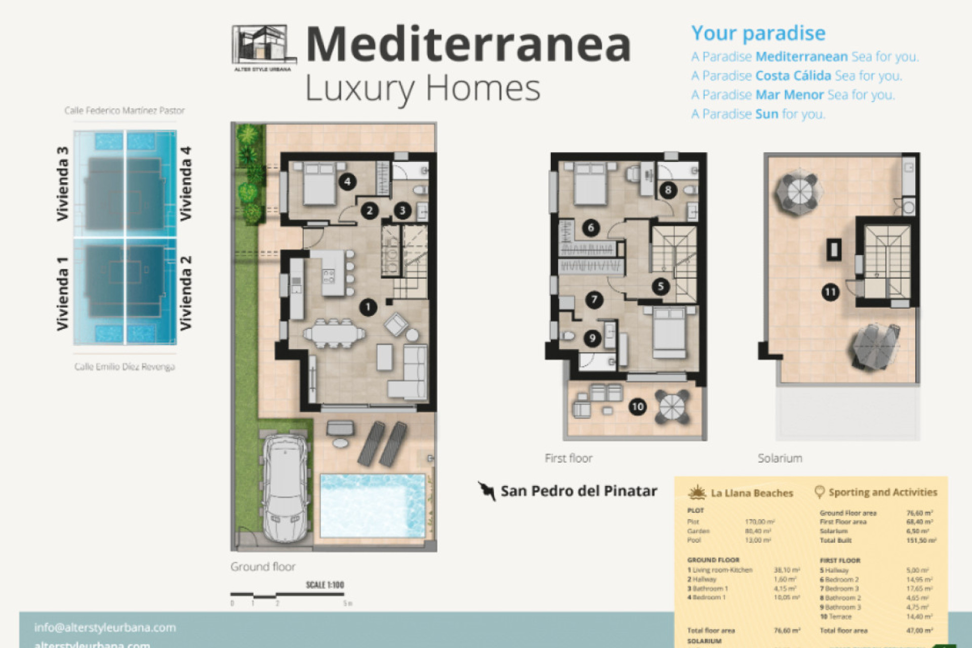 Obra nueva - Villas - San Pedro del Pinatar - 30740