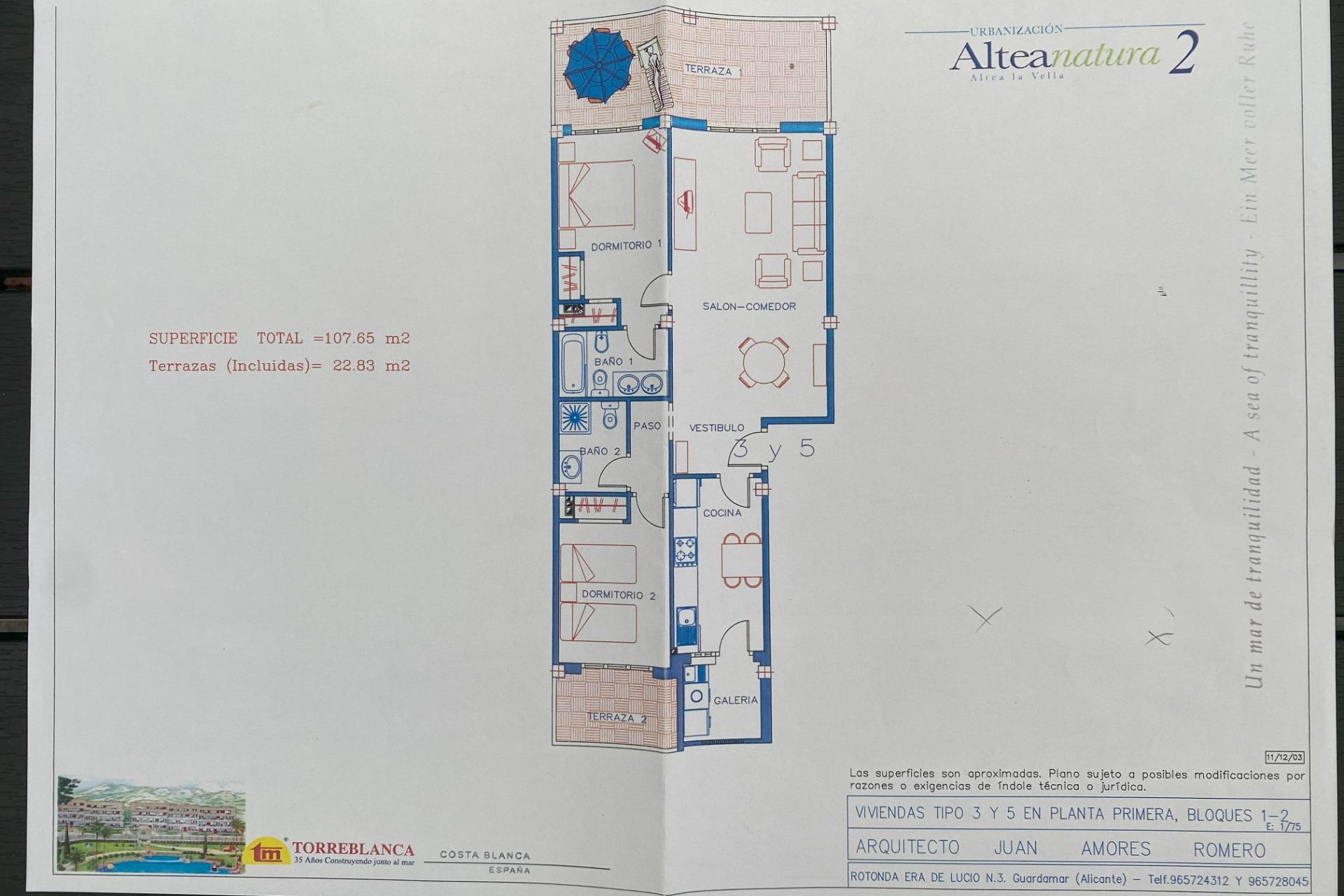 Resale - Apartment  - Altea - Altea La Vella